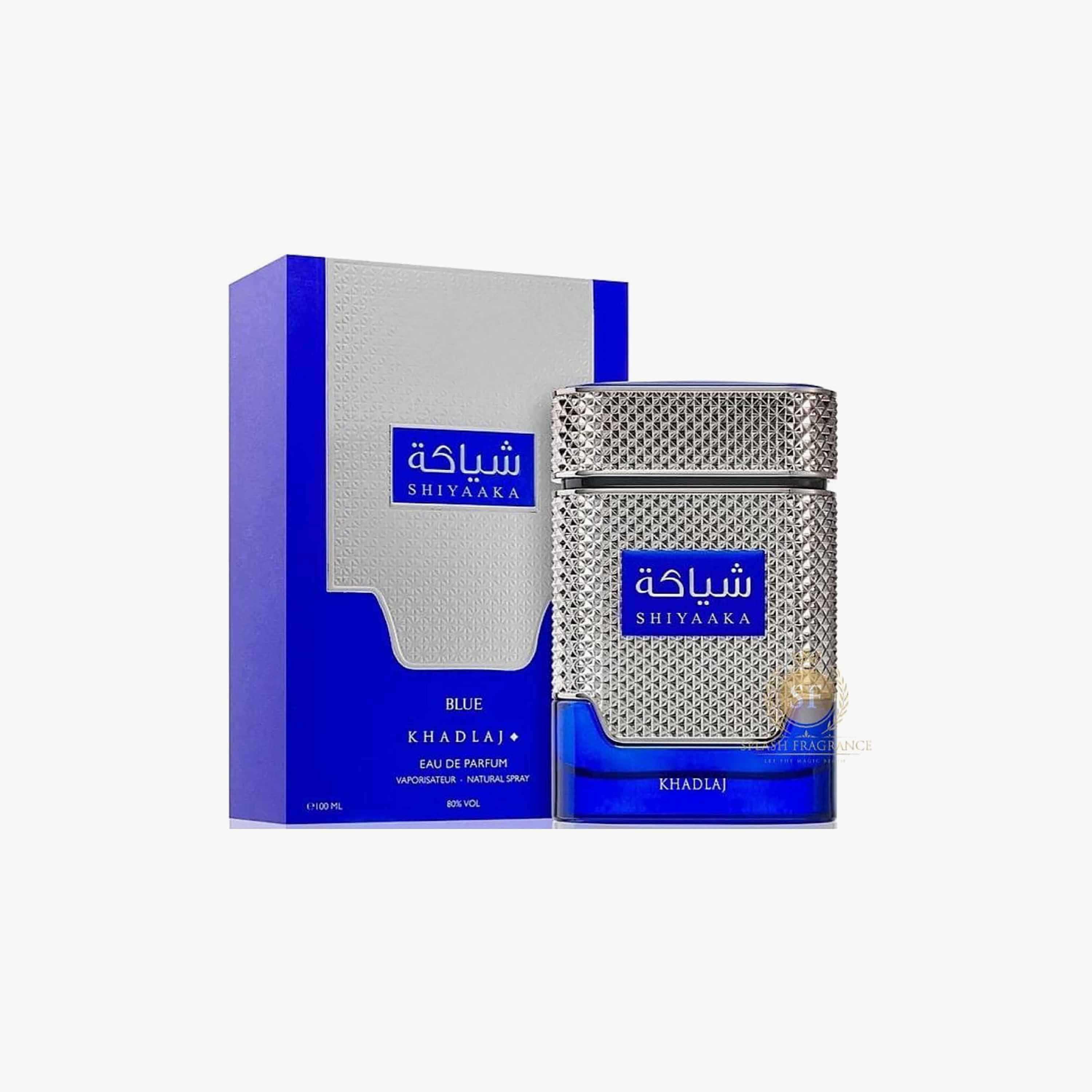 Khadlaj Shiyaaka Blue Edp  For Men100Ml-beautyandpersonalcare-fragrance-men-image-2