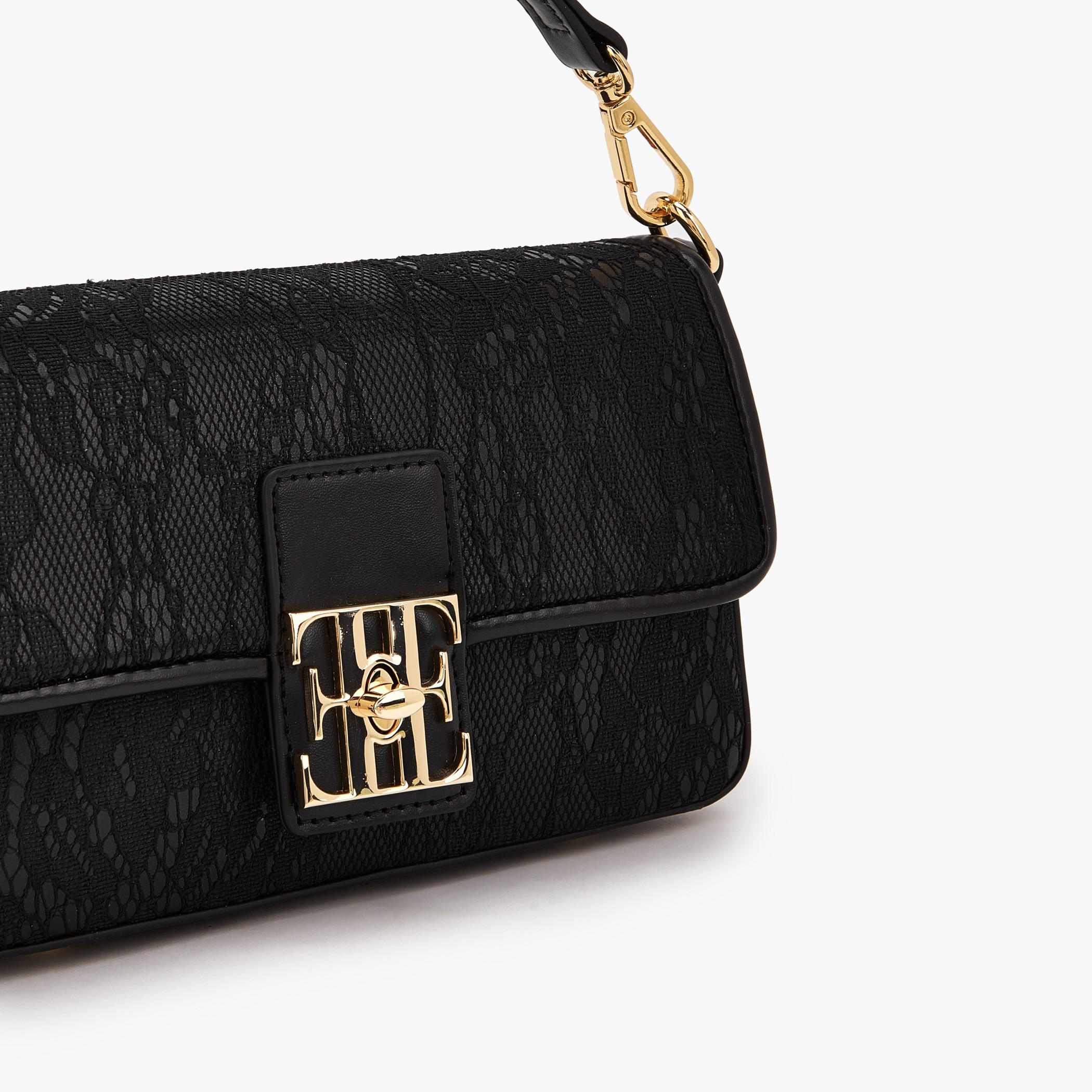 شنطة كروس بودي بارزة الملمس بتفاصيل دانتيل وحزام قابل للفصل من إيل-women-bagsandwallets-handbags-image-5