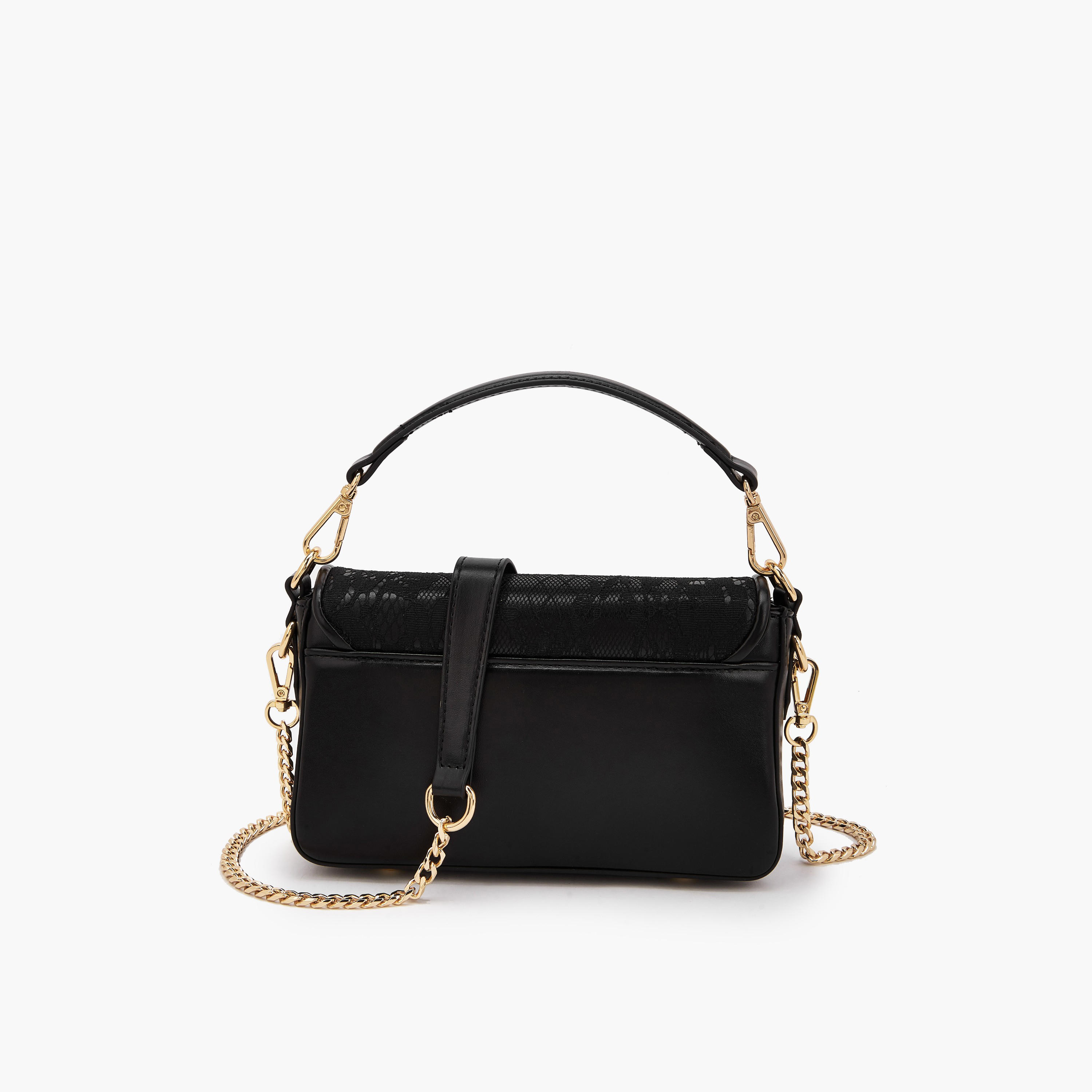 Elle Lace Textured Crossbody Bag with Detachable Strap-women-bagsandwallets-handbags-image-6