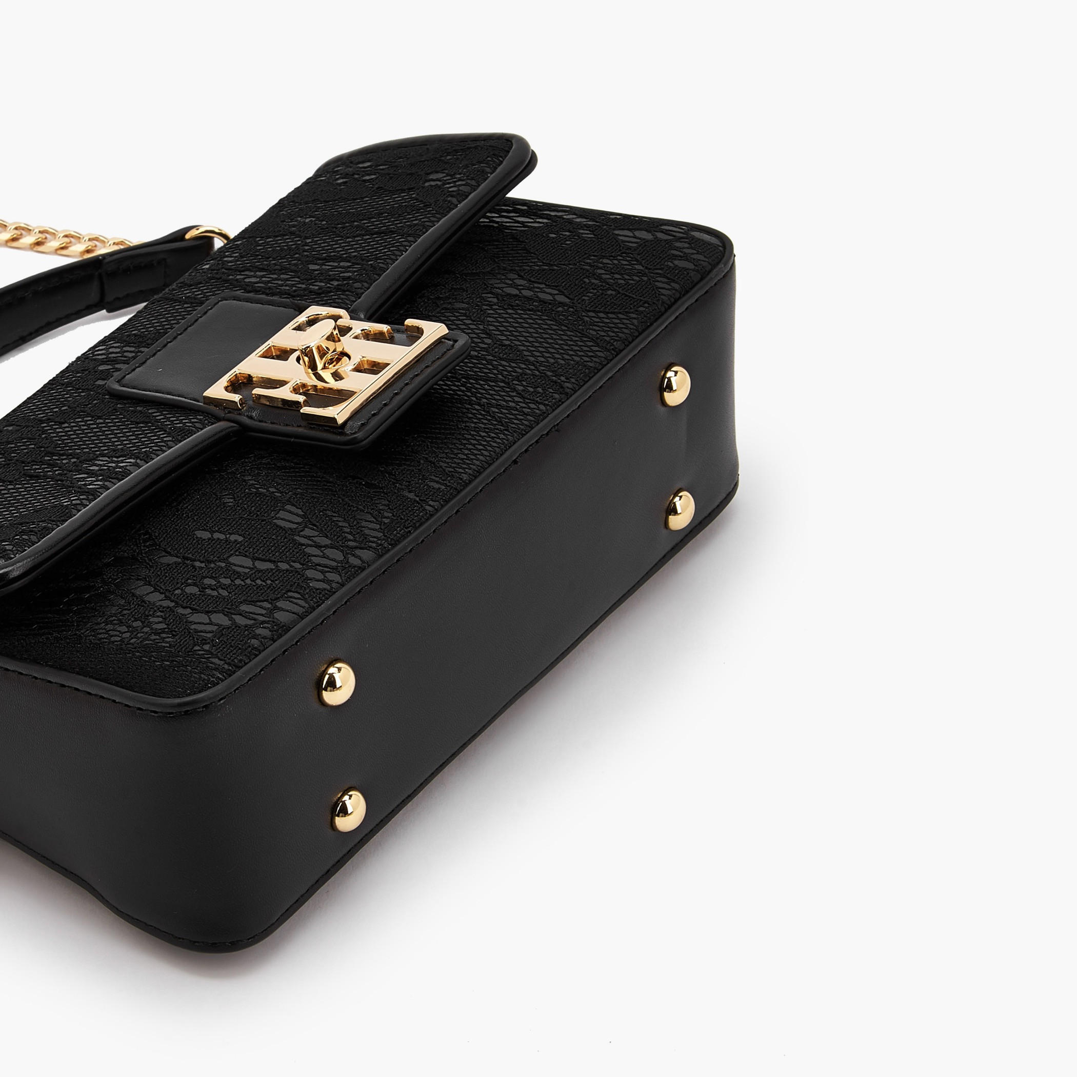 شنطة كروس بودي بارزة الملمس بتفاصيل دانتيل وحزام قابل للفصل من إيل-women-bagsandwallets-handbags-image-7