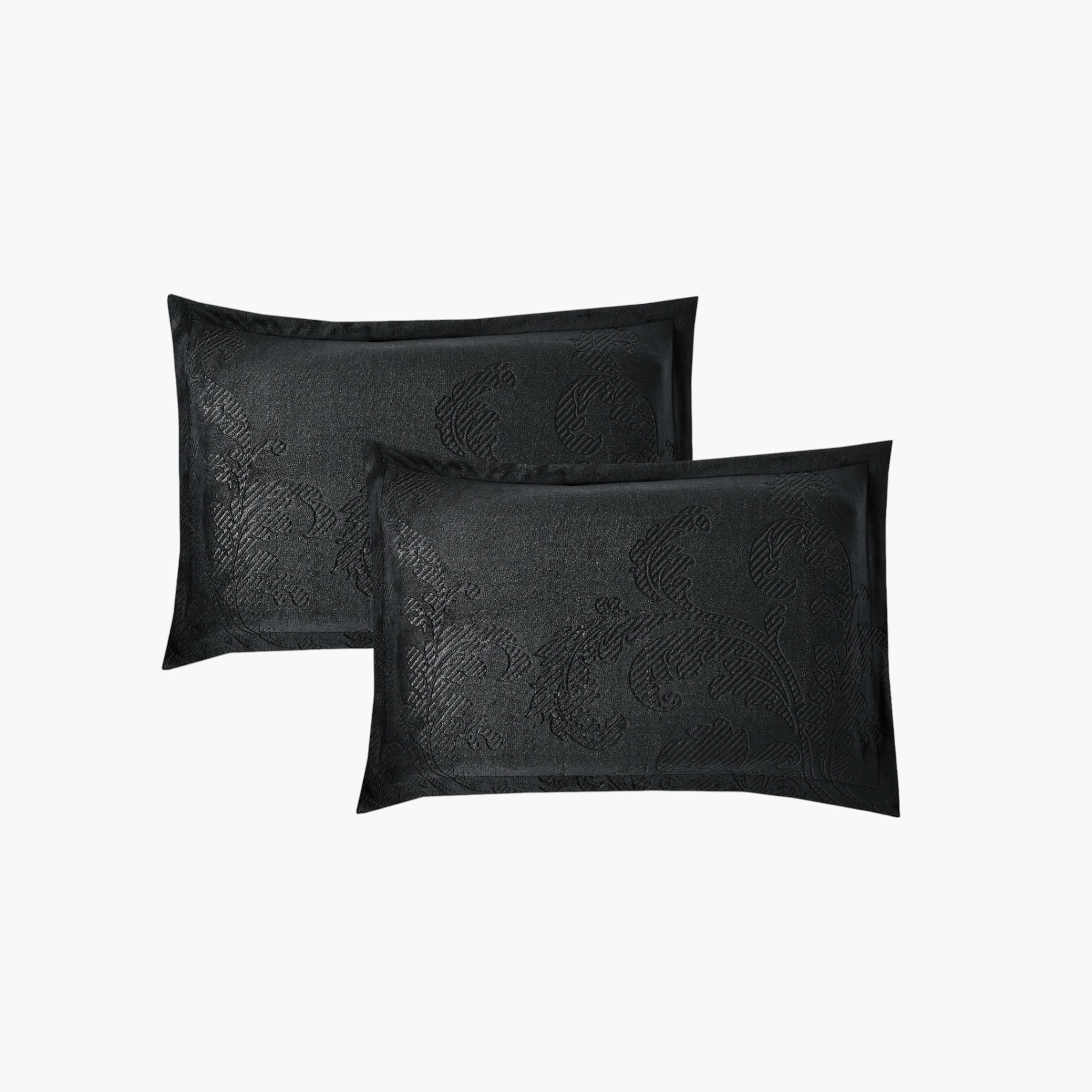 Embossed Velvet Comforter Set King Size-household-bedding-comfortersandbedspreads-comforters-image-4