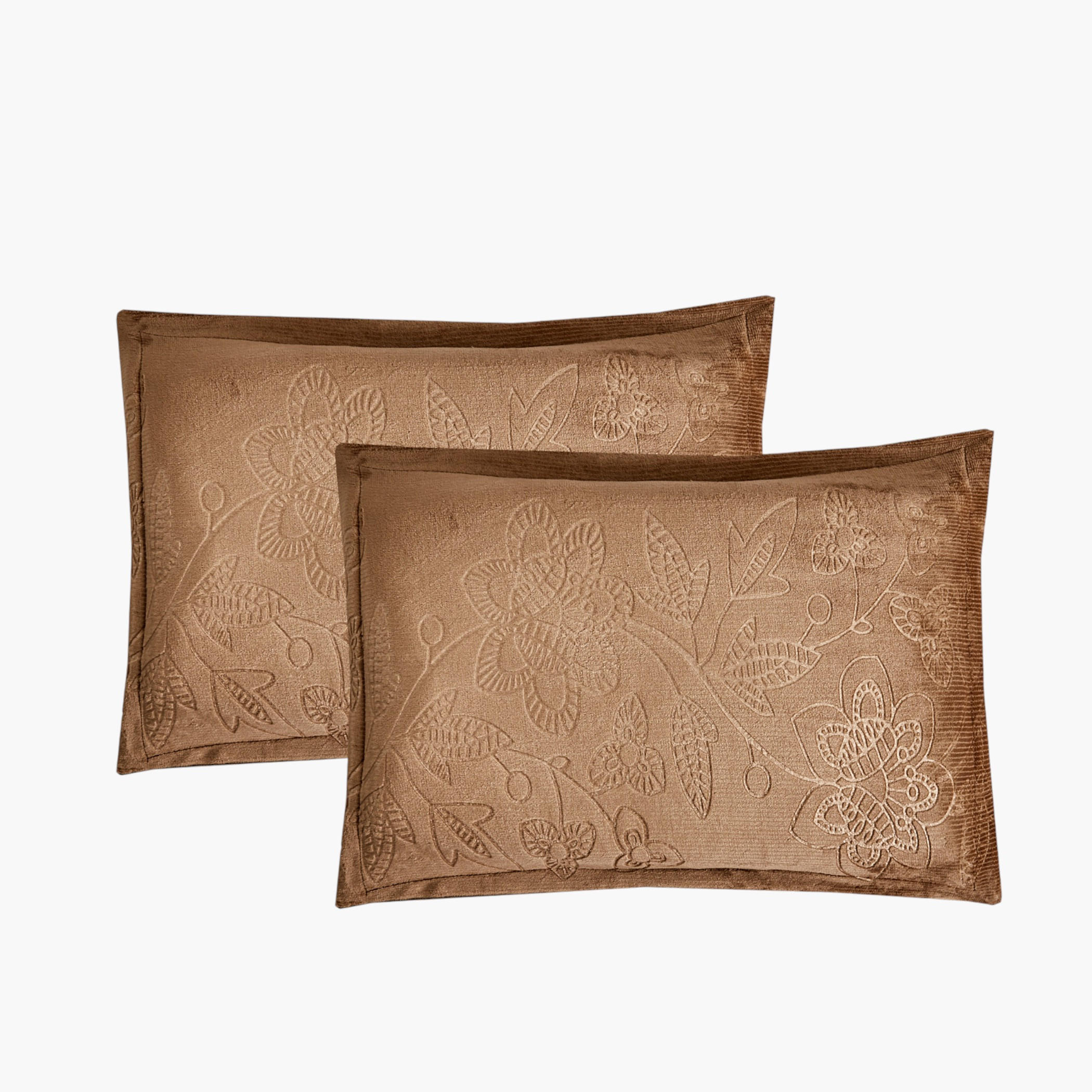 طقم لحاف مخملي منقوش كينج-household-bedding-comfortersandbedspreads-comforters-image-4