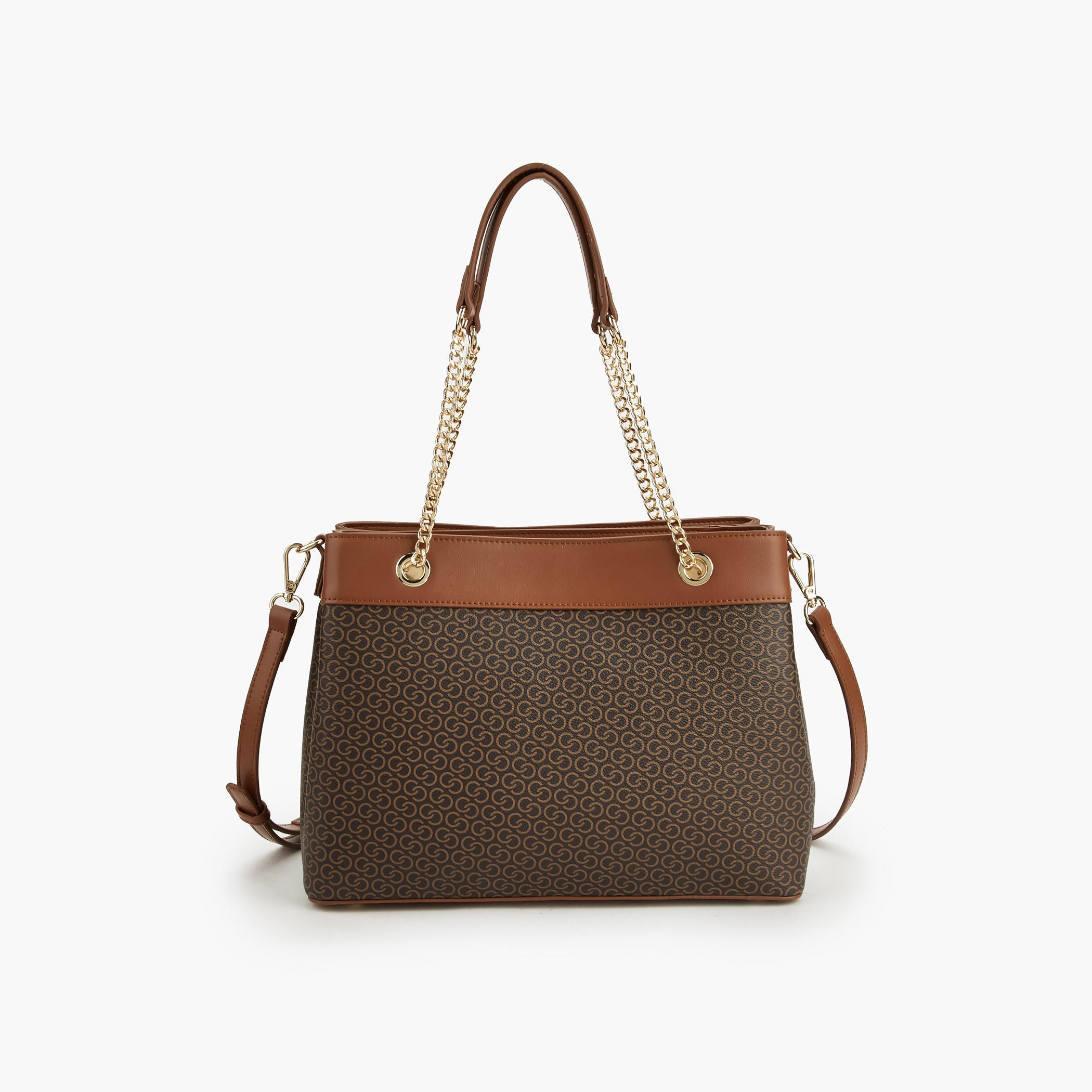 شنطة توتي بطبعات مونوجرام مع حزام قابل للفصل من سيليست-women-bagsandwallets-handbags-image-3