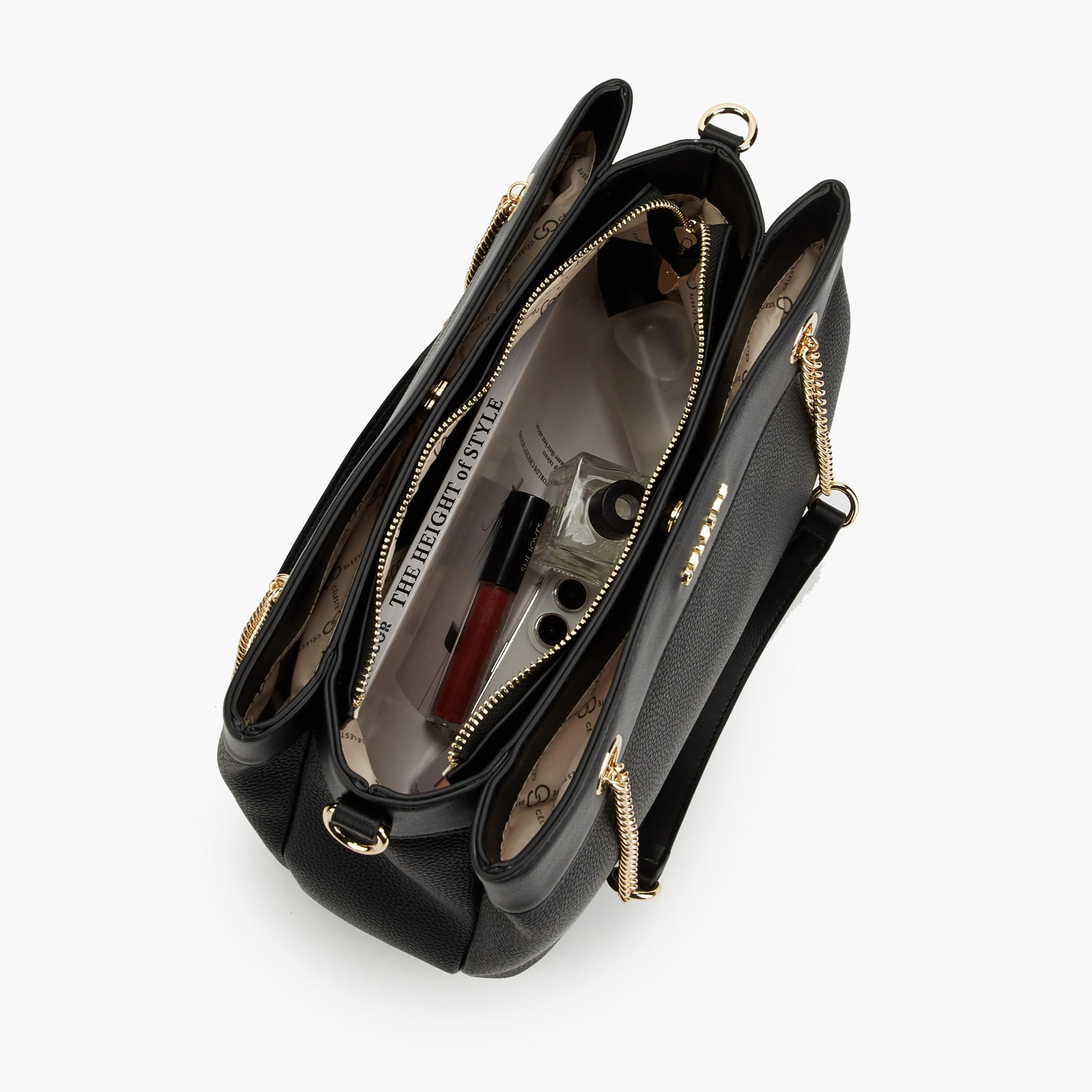 Celeste Monogram Print Tote Bag with Detachable Strap-women-bagsandwallets-handbags-image-7
