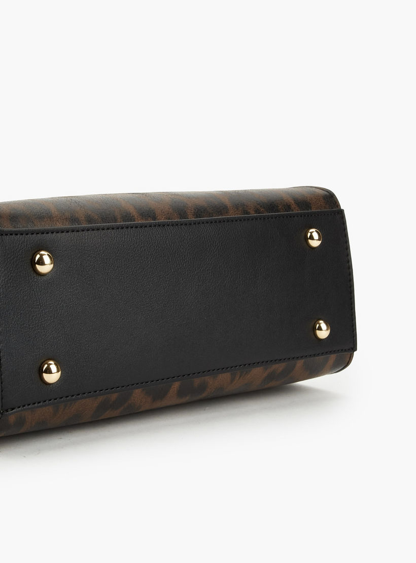 Celeste Animal Print Tote Bag with Detachable Strap-women-bagsandwallets-handbags-image-7
