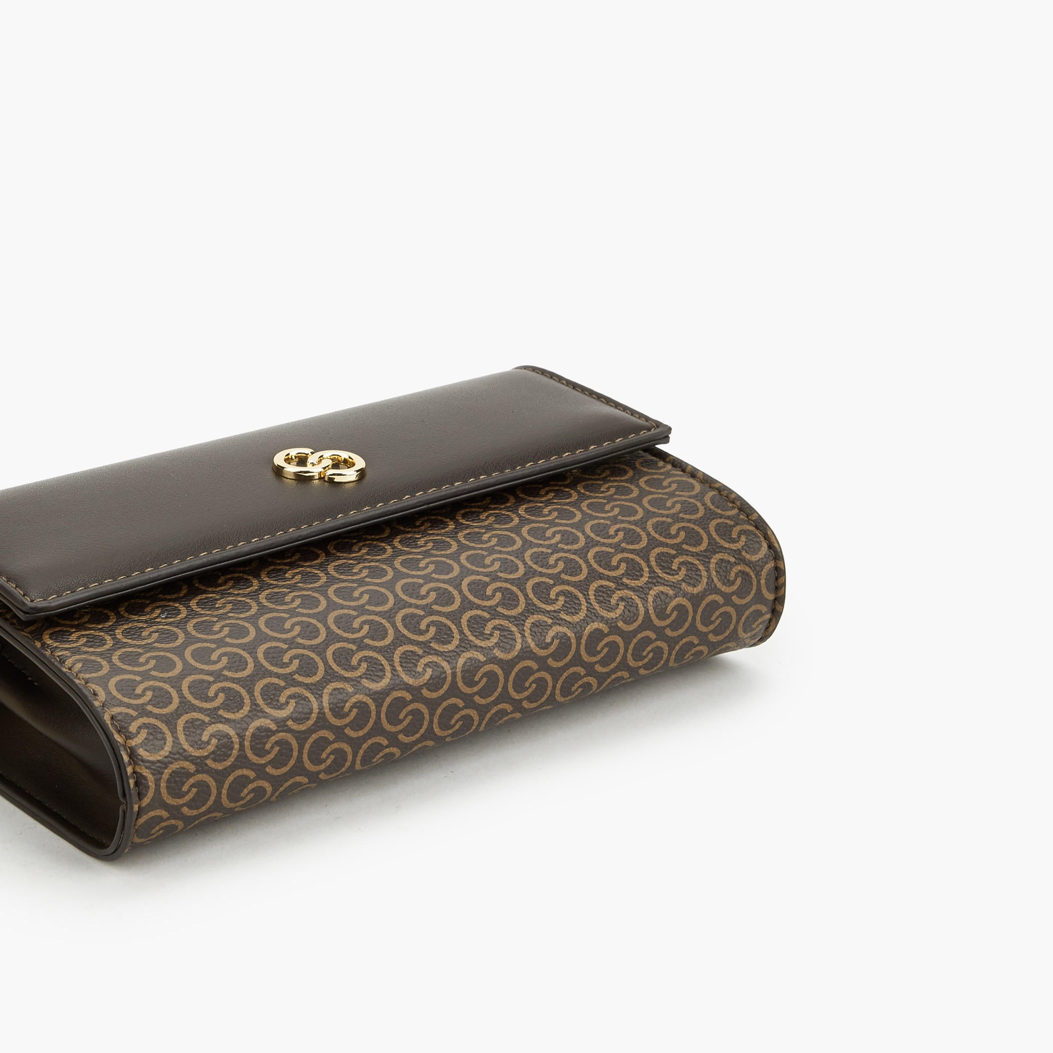 Celeste Monogram Print Clutch with Chain Strap-women-bagsandwallets-handbags-image-7