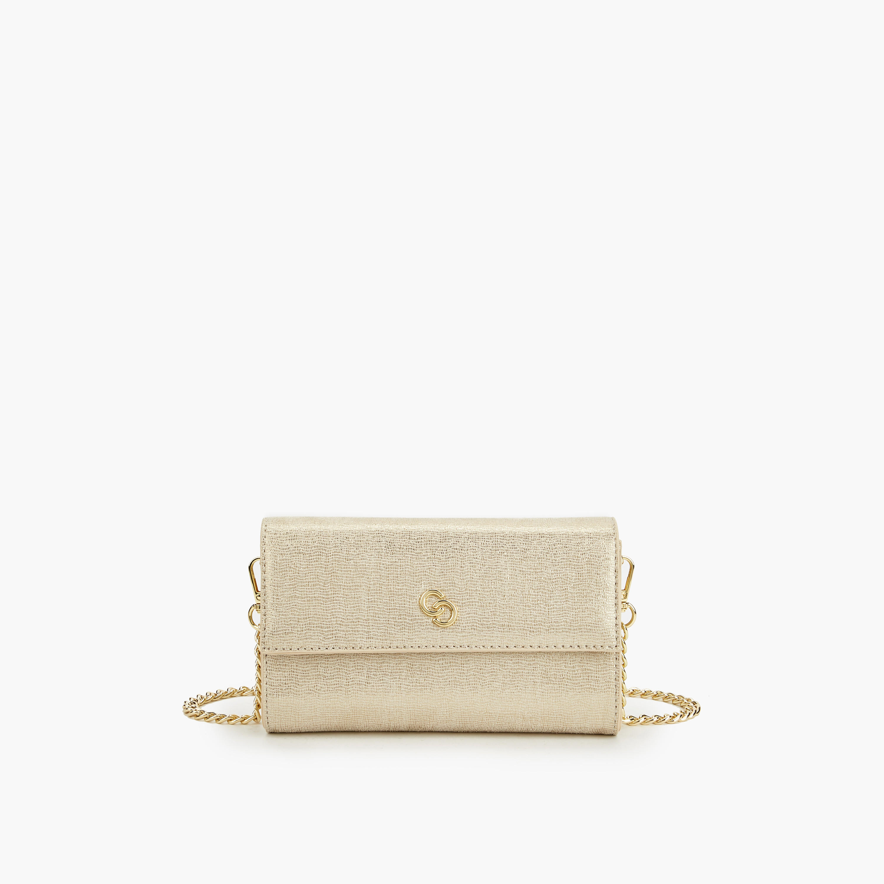 Celeste Monogram Print Clutch with Chain Strap-women-bagsandwallets-handbags-image-1