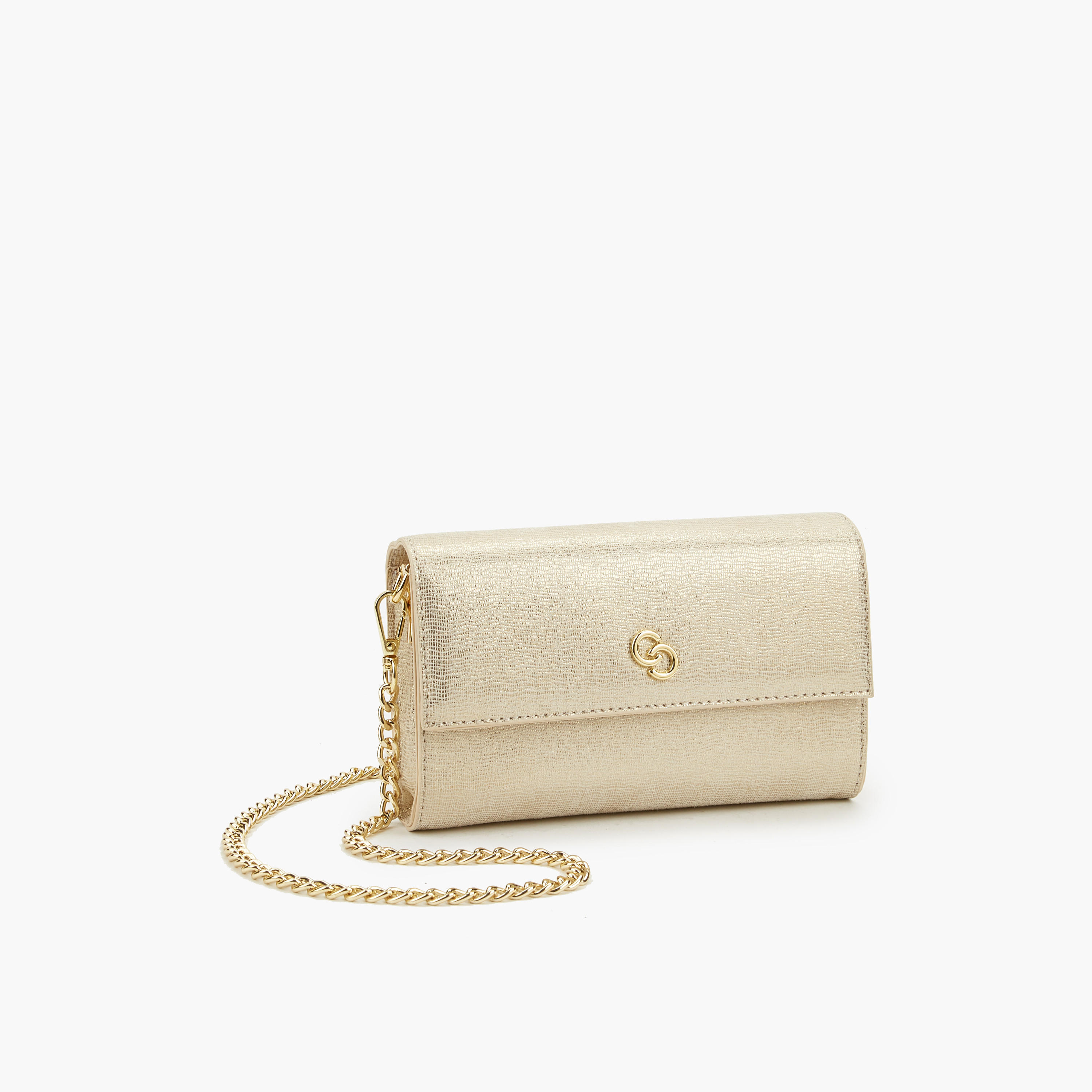 Celeste Monogram Print Clutch with Chain Strap-women-bagsandwallets-handbags-image-4