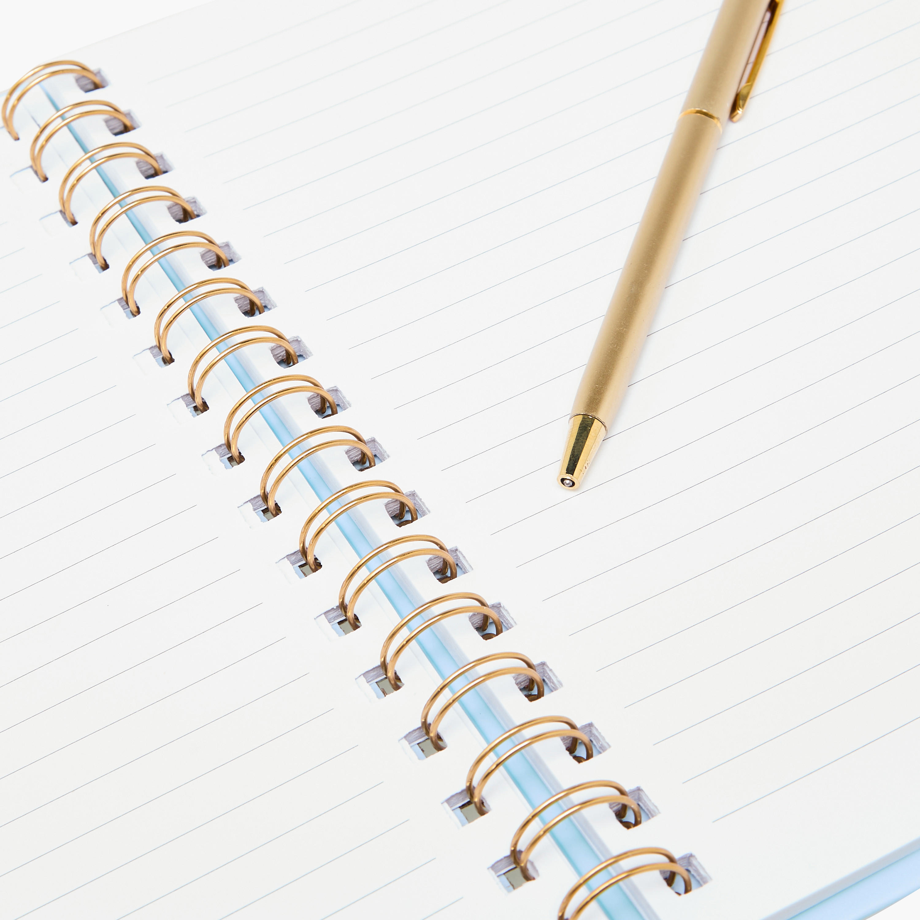 Initial A Print Notebook with Spiral Binding - 80 Pages-school-stationery-notebooks-image-7