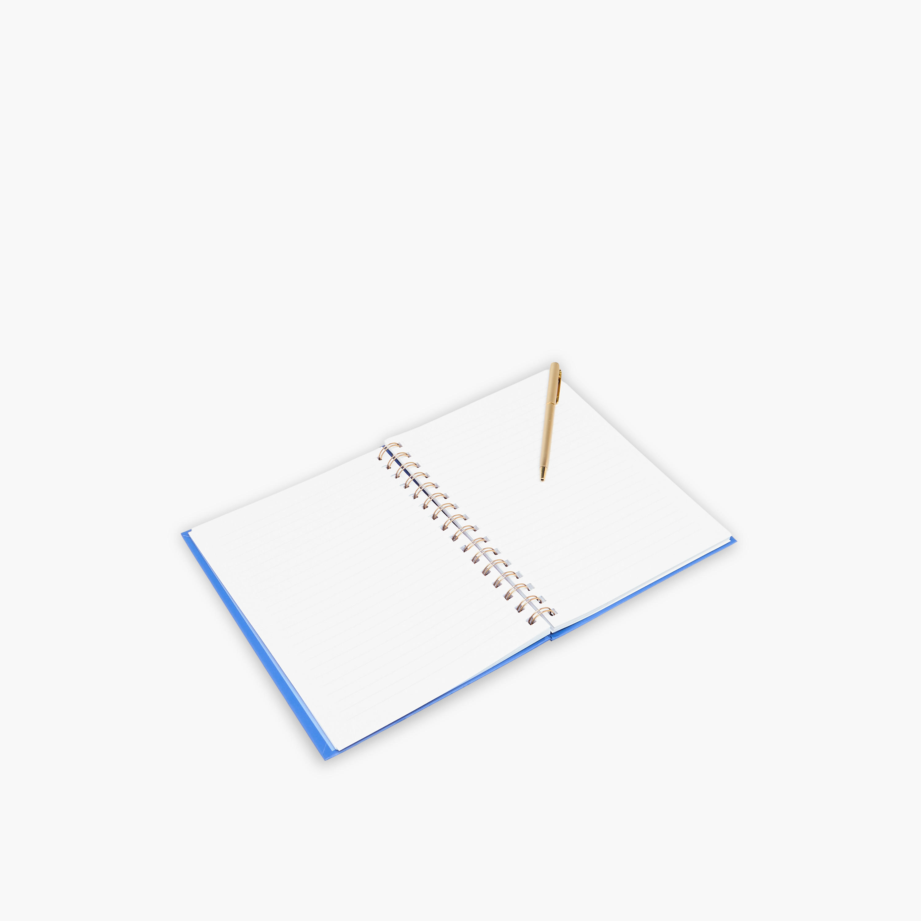 Initial N Print Notebook with Spiral Binding - 80 Pages-school-stationery-notebooks-image-5