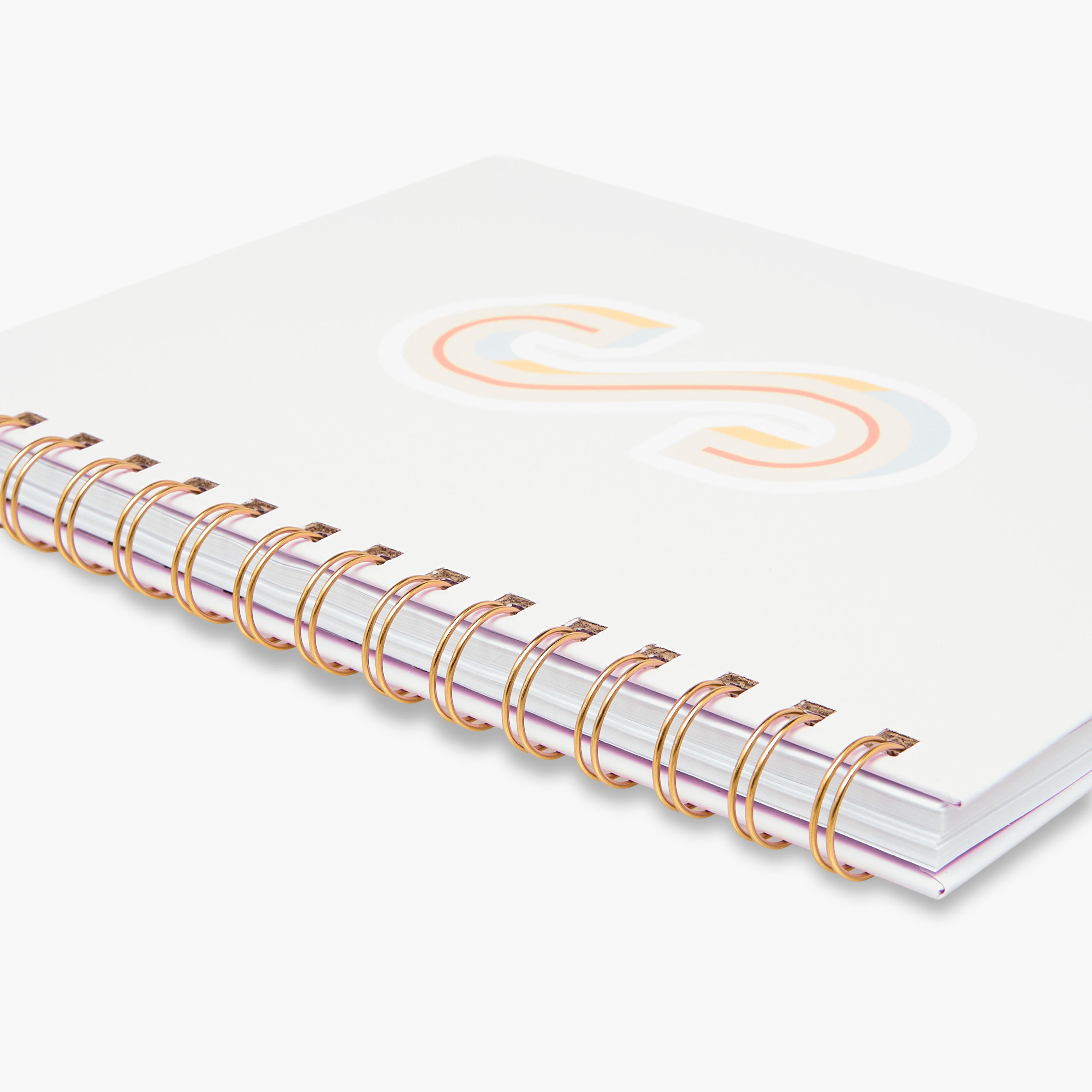 Initial 'S' Print Notebook with Spiral Binding - 80 Pages-school-stationery-notebooks-image-4