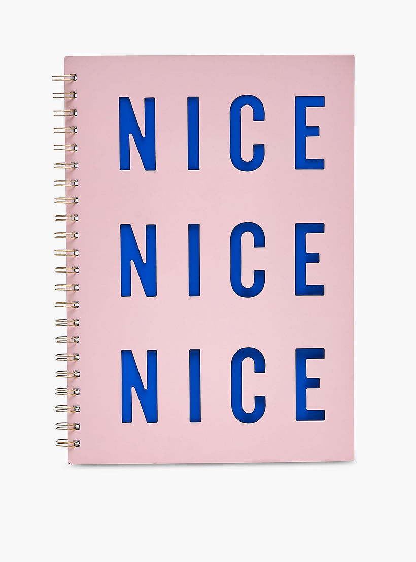 Nice Print A4 Notebook with Spiral Binding - 60 Pages-school-stationery-notebooks-image-1