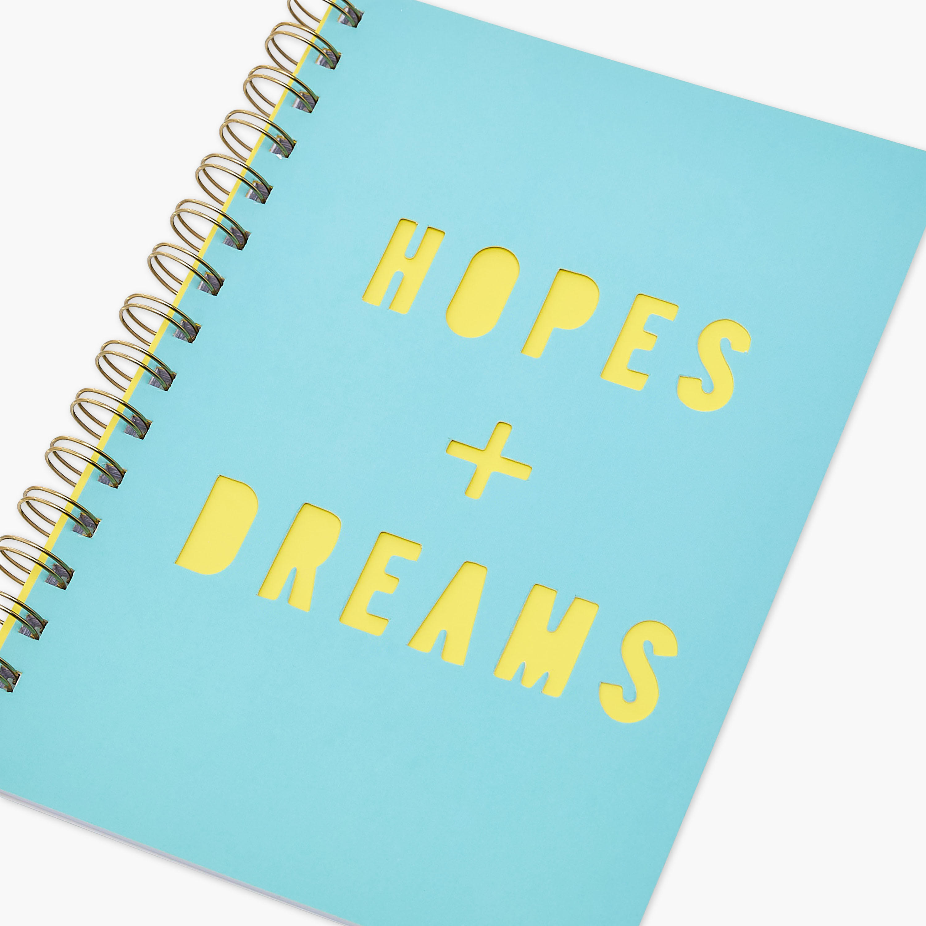 Hopes and Dreams Print A5 Notebook with Spiral Binding - 60 Pages-school-stationery-notebooks-image-3