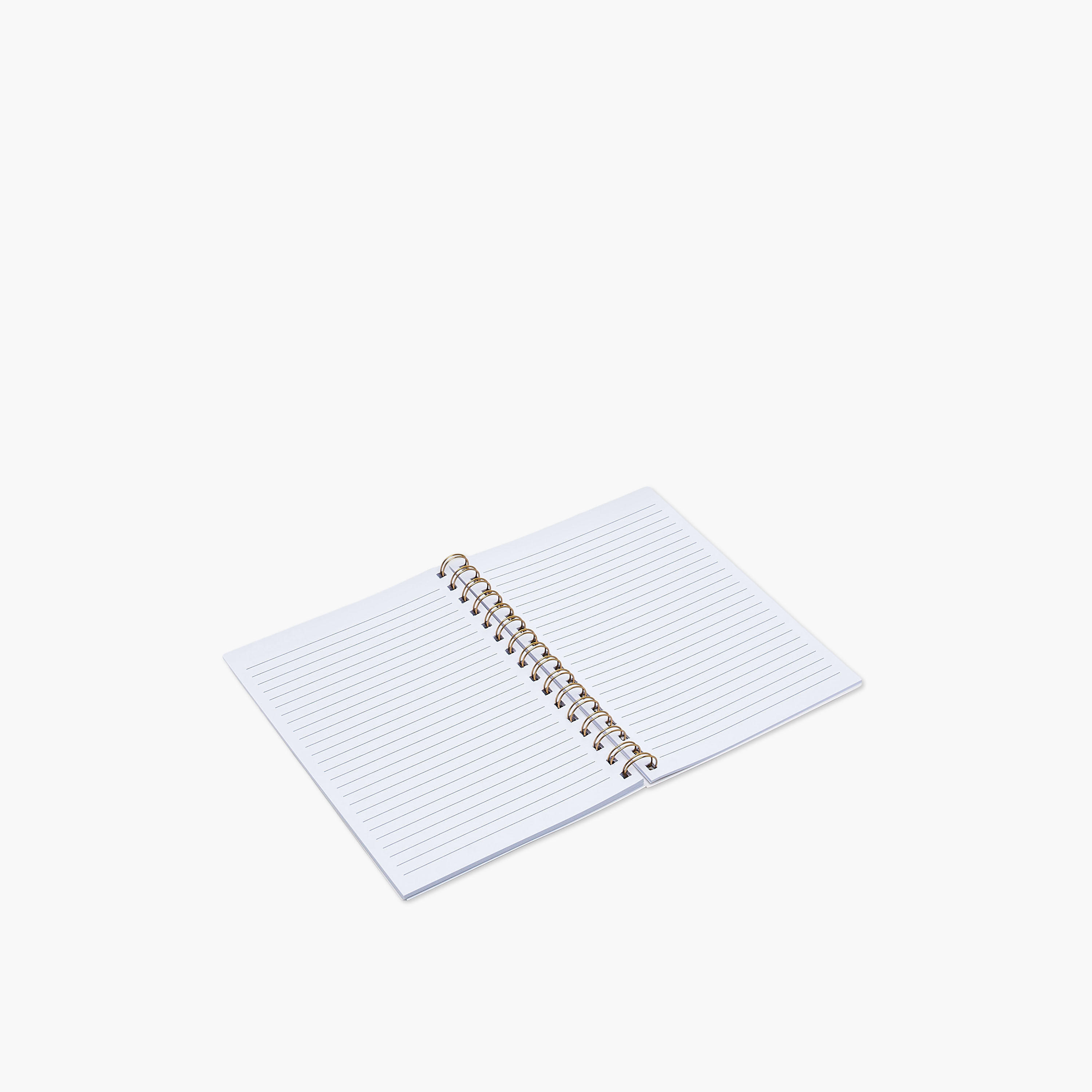 Floral Print A5 Notebook with Spiral Binding - 60 Pages-school-stationery-notebooks-image-4