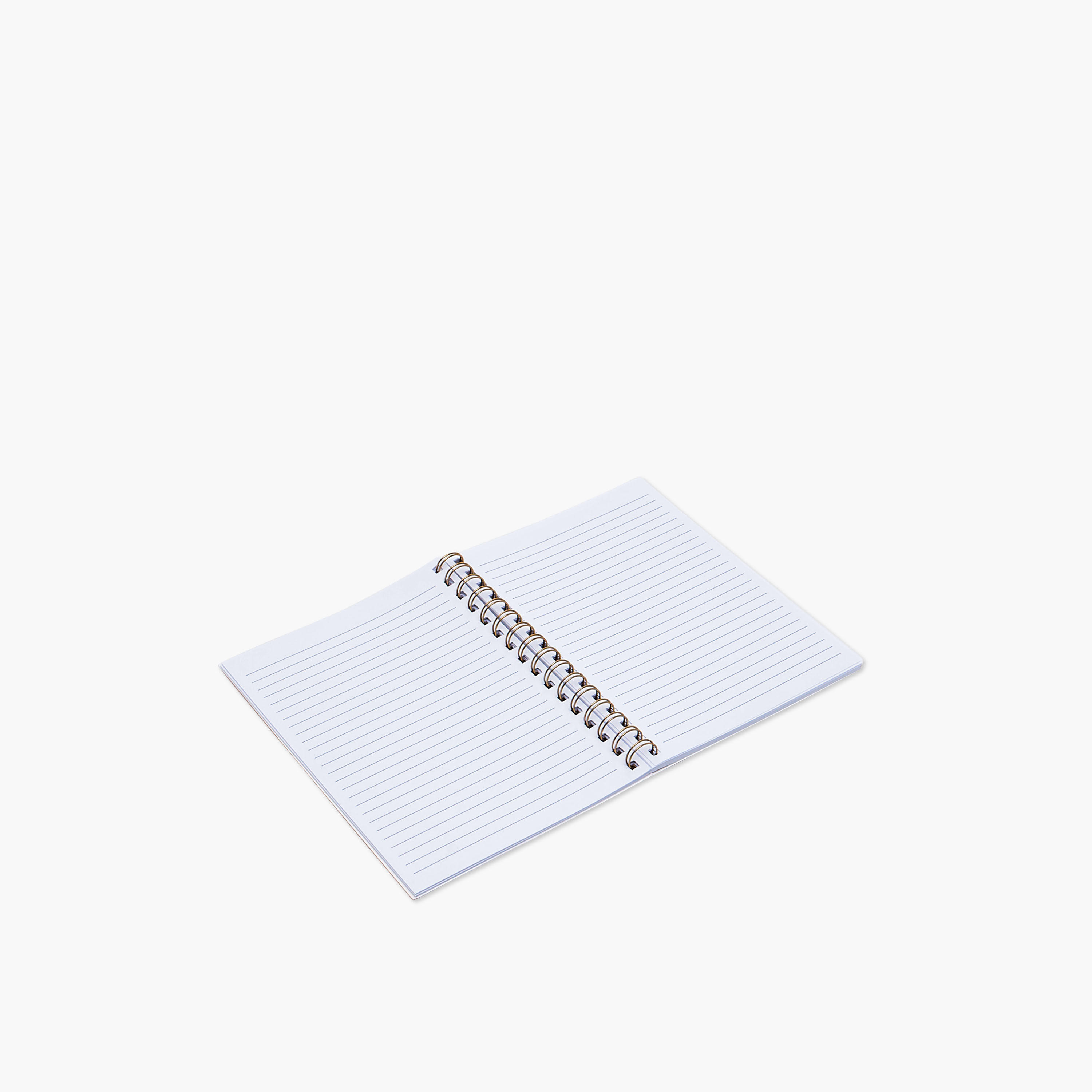 Floral Pattern Print A5 Notebook with Spiral Binding - 60 Pages-school-stationery-notebooks-image-4
