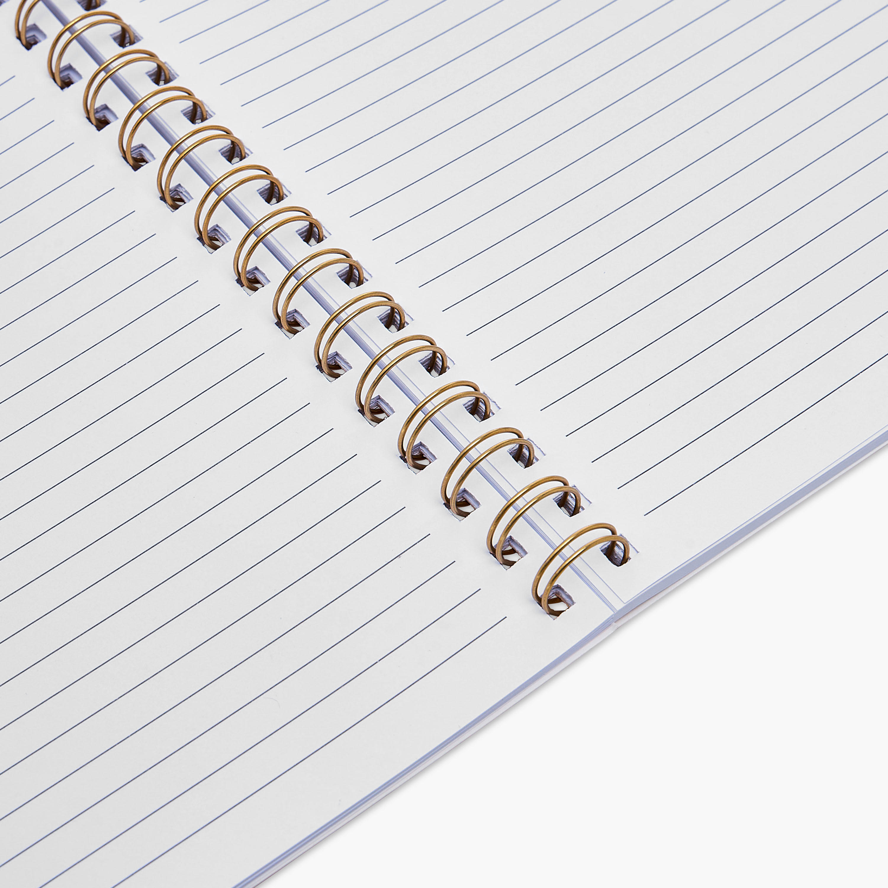 Floral Pattern Print A5 Notebook with Spiral Binding - 60 Pages-school-stationery-notebooks-image-5