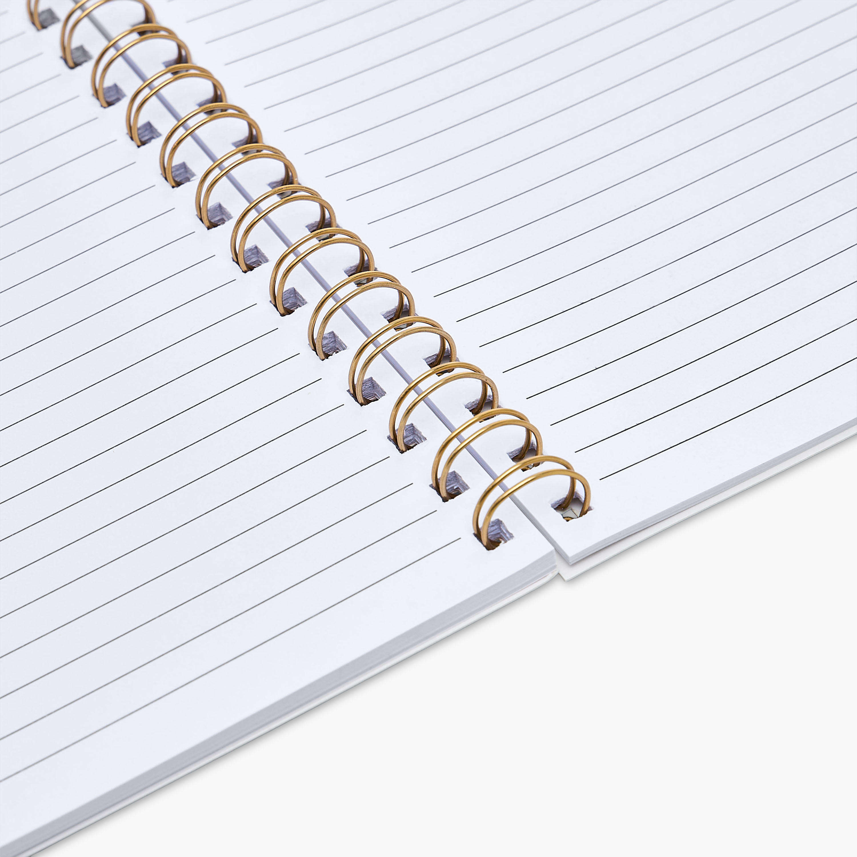 Pattern Print A5 Notebook with Spiral Binding - 60 Pages-school-stationery-notebooks-image-5