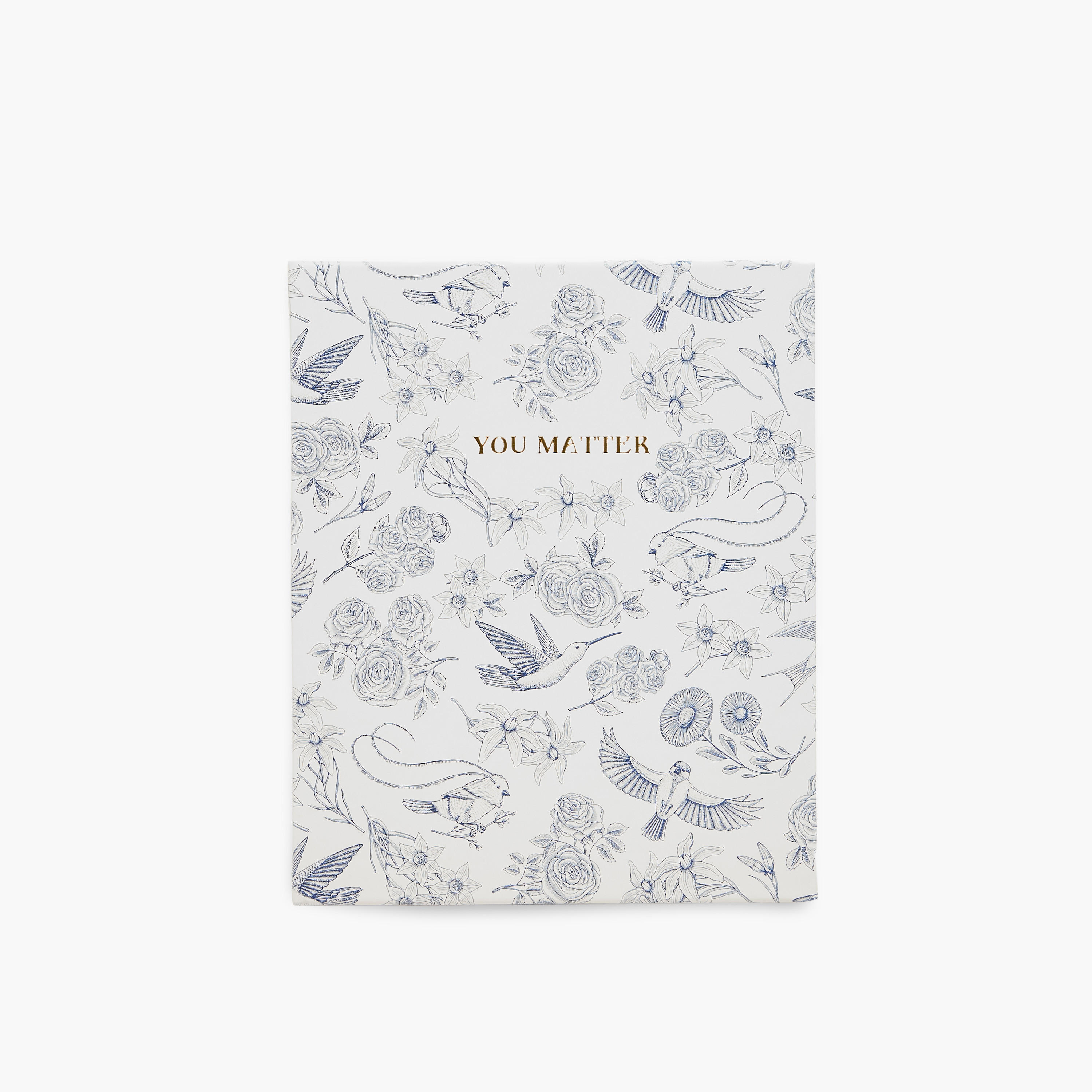 Bird Print Hardcover Journal  - 80 Pages-school-stationery-notebooks-image-1