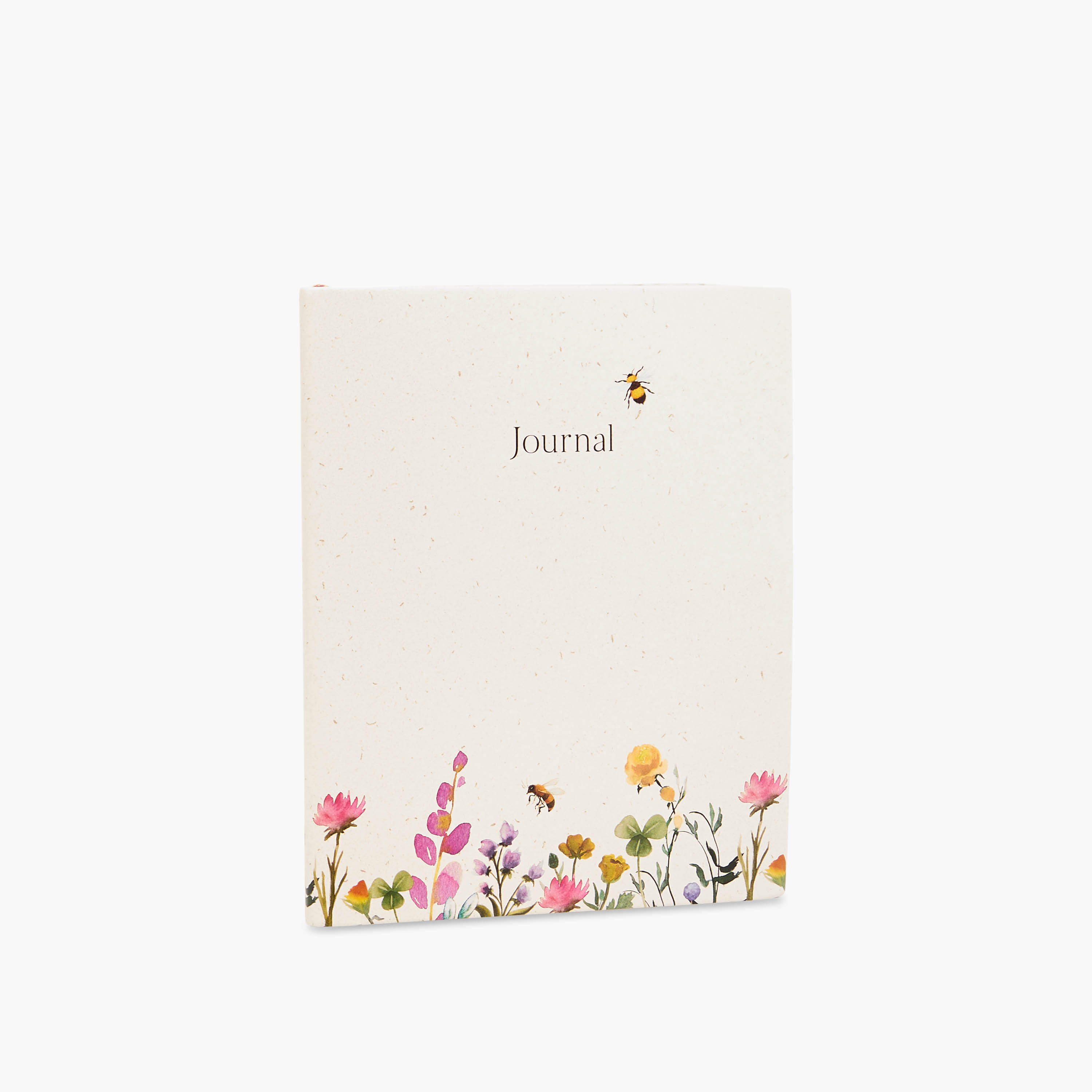 Floral Print Hardcover Journal  - 80 Pages-school-stationery-notebooks-image-2