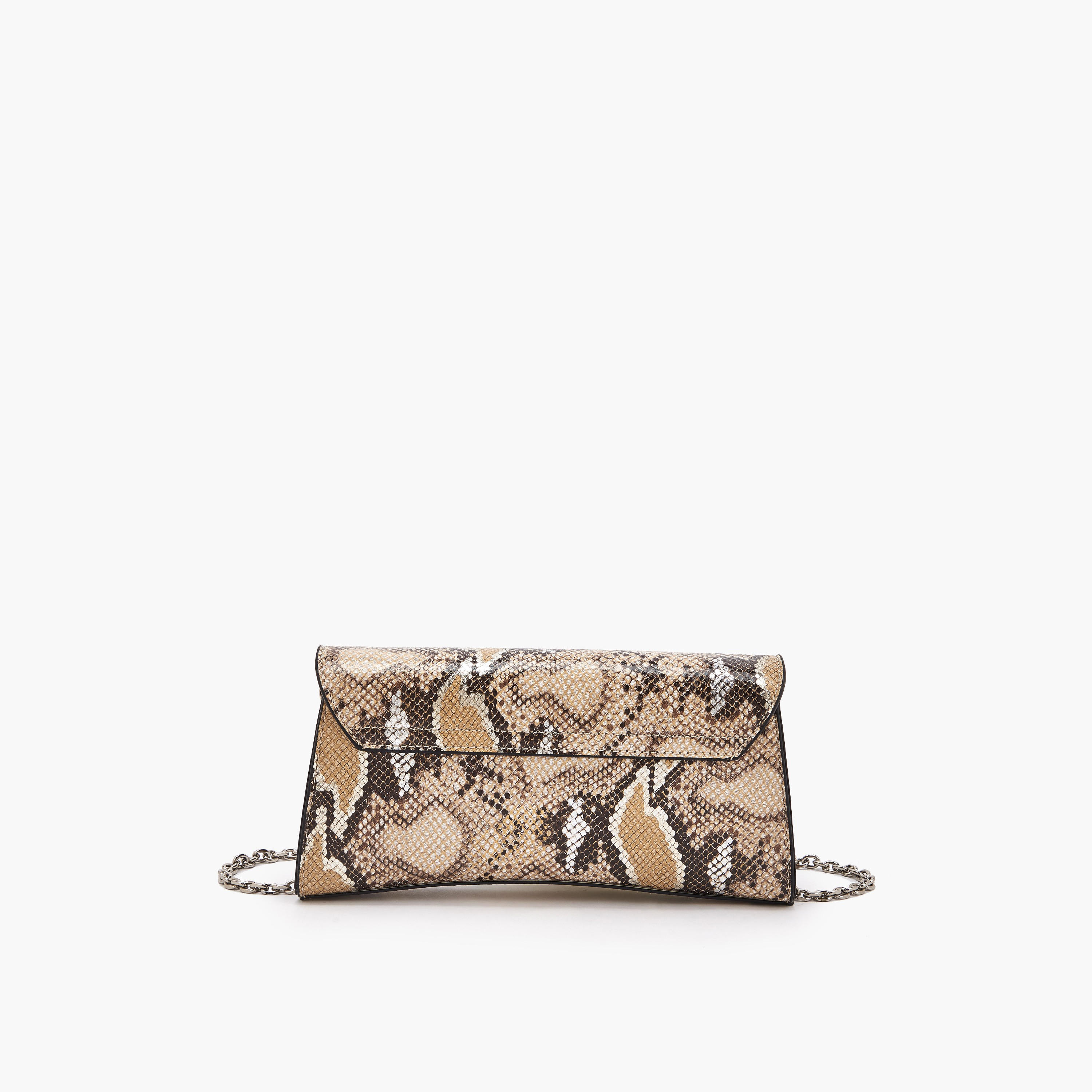 Celeste Animal Print Clutch with Chain Strap-women-bagsandwallets-handbags-image-6