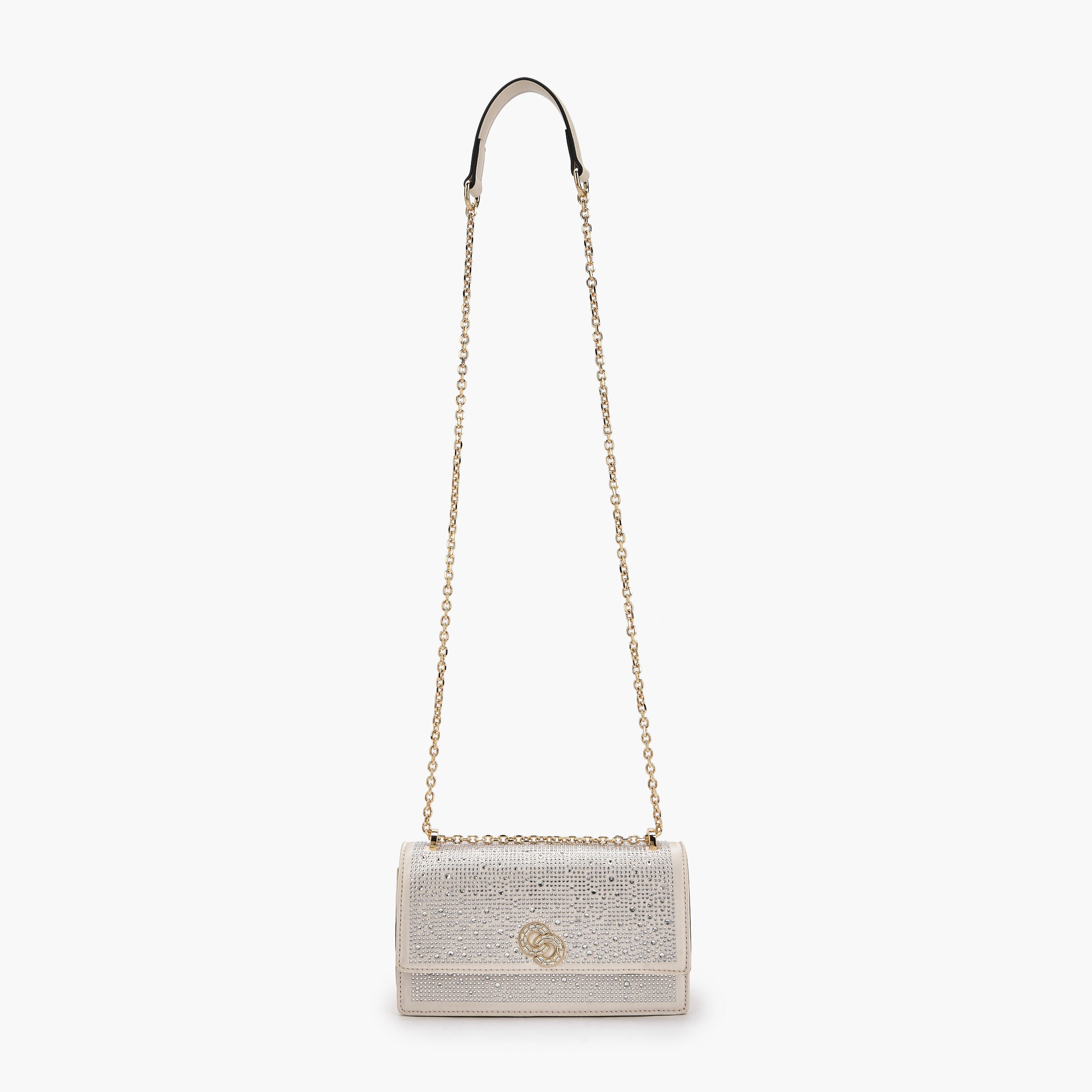 Celeste Embellished Crossbody Bag with Chain Strap-women-bagsandwallets-handbags-image-3