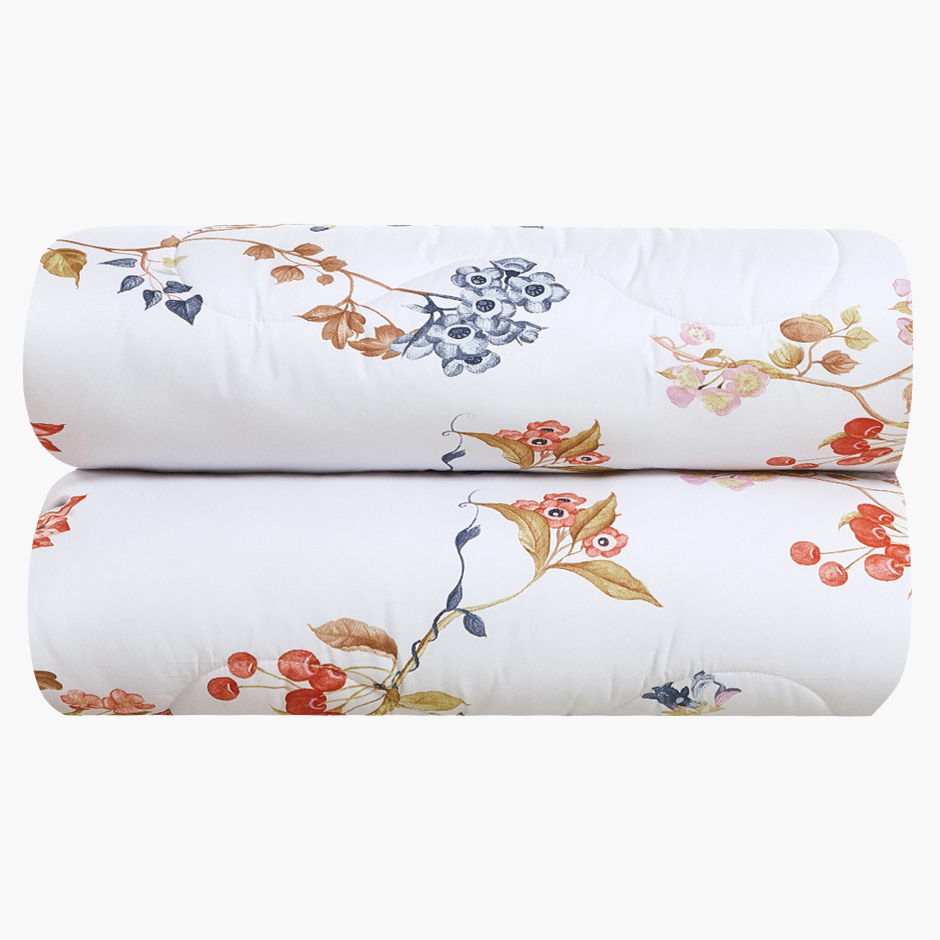 طقم لحاف قابل للعكس بنقشة زهور-household-bedding-comfortersandbedspreads-comforters-image-4