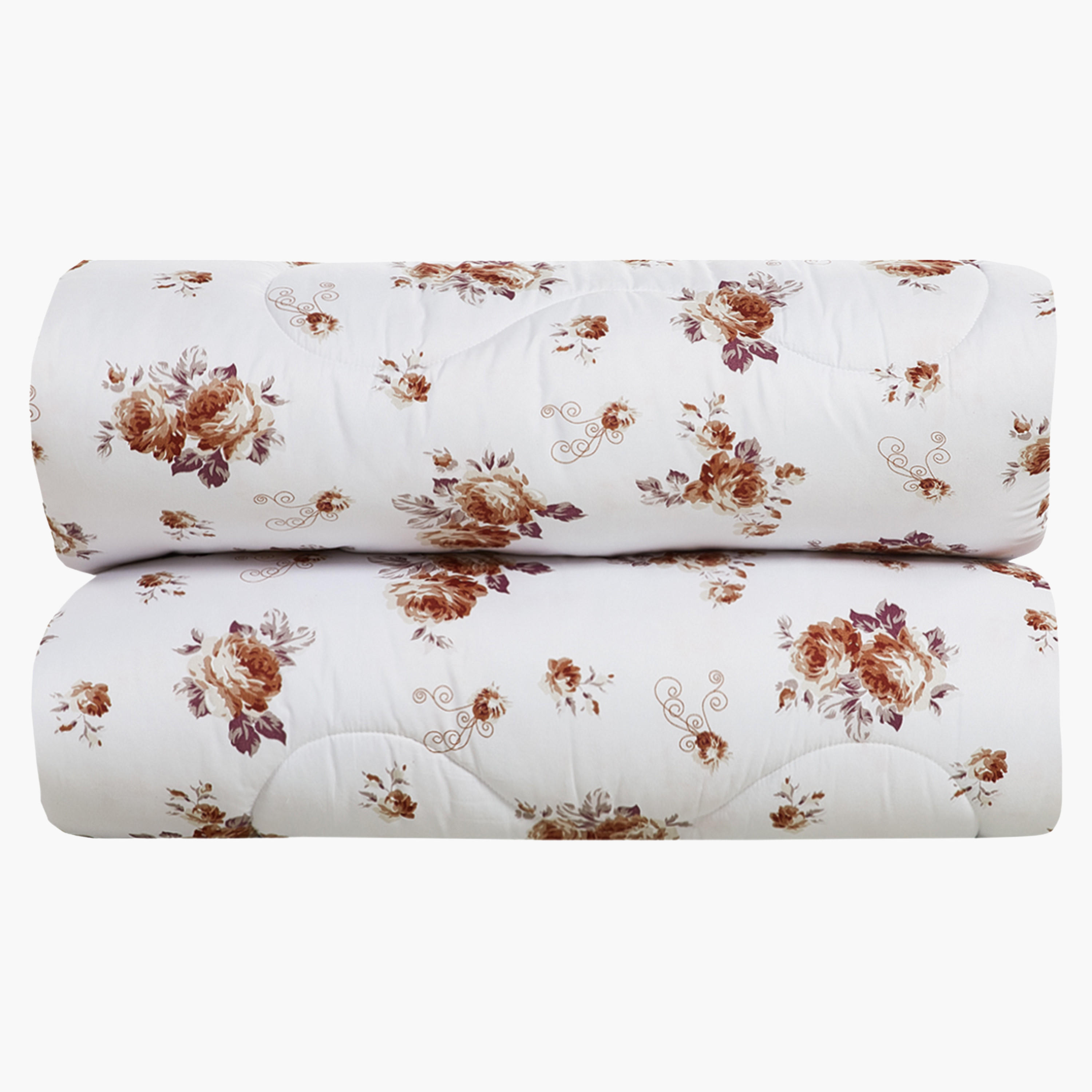 Floral Printed Reversible Comforter Set-household-bedding-comfortersandbedspreads-comforters-image-5