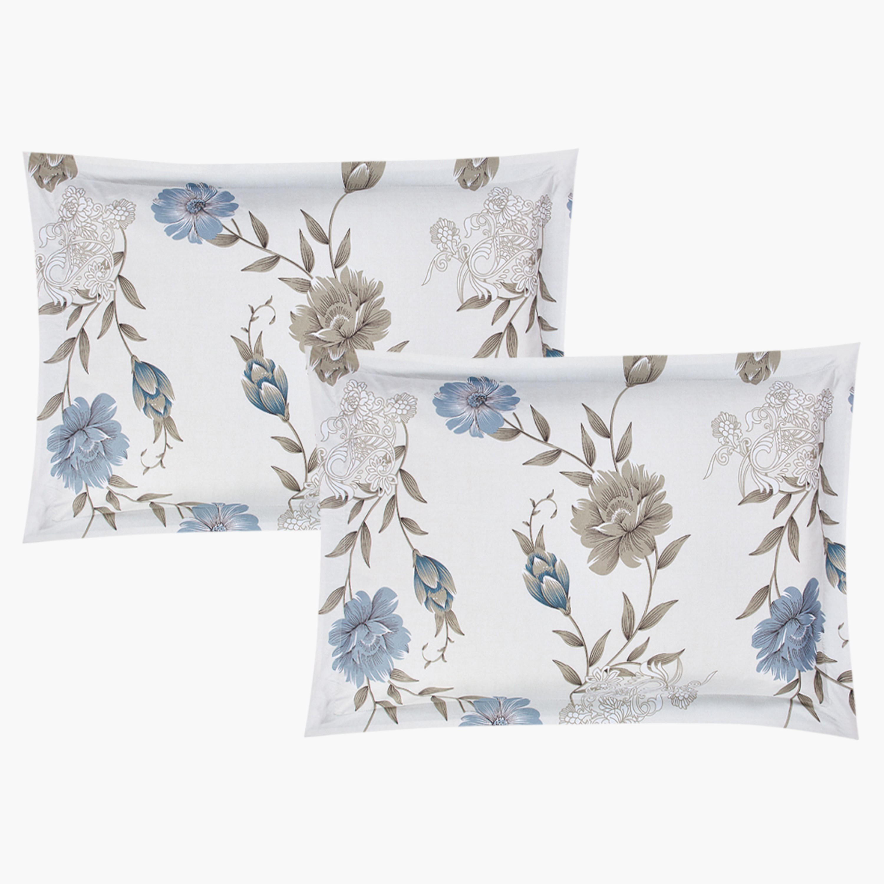 Floral Reversible Comforter Twin Set-household-bedding-comfortersandbedspreads-comforters-image-4