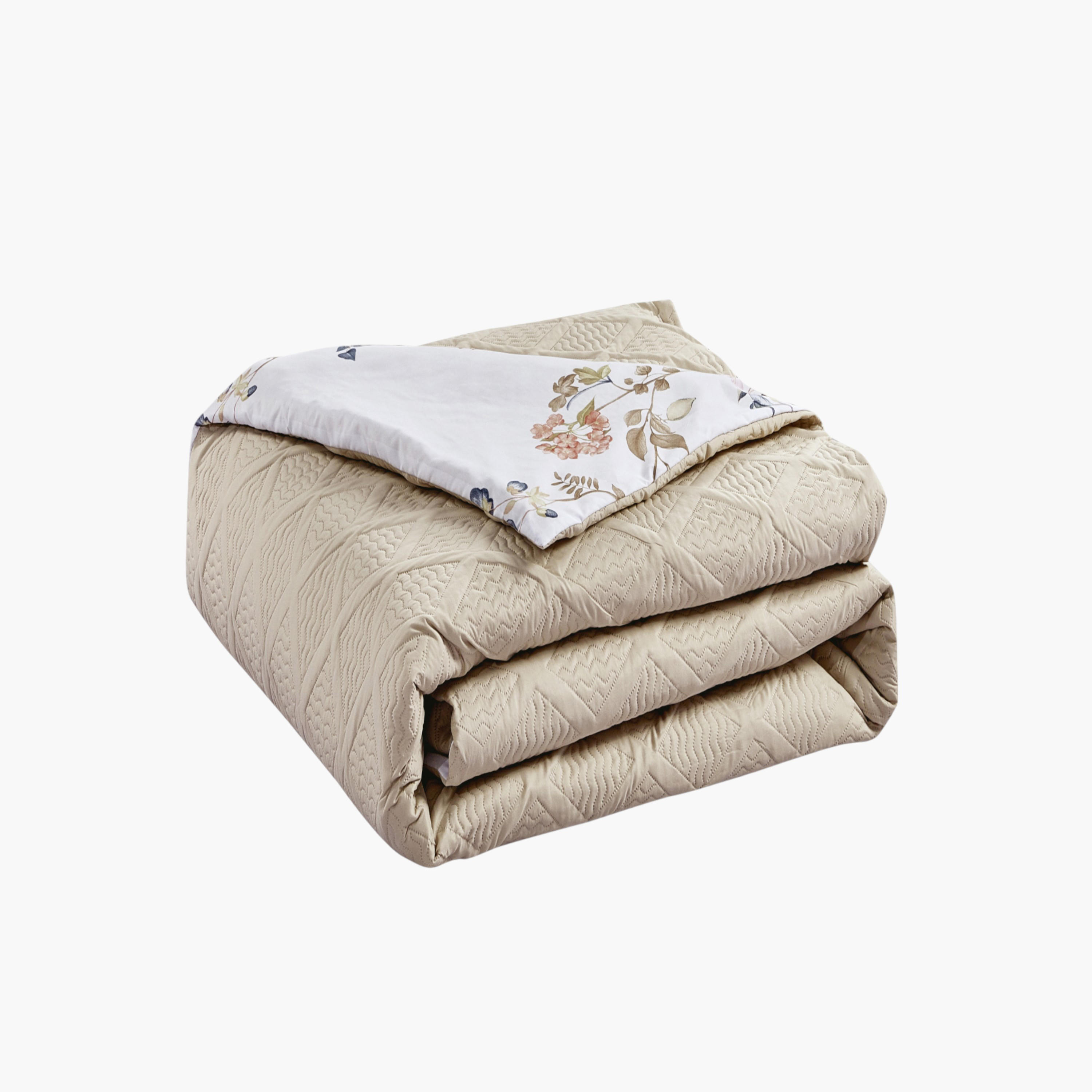 Floral Reversible Comforter Twin Set-household-bedding-comfortersandbedspreads-comforters-image-5