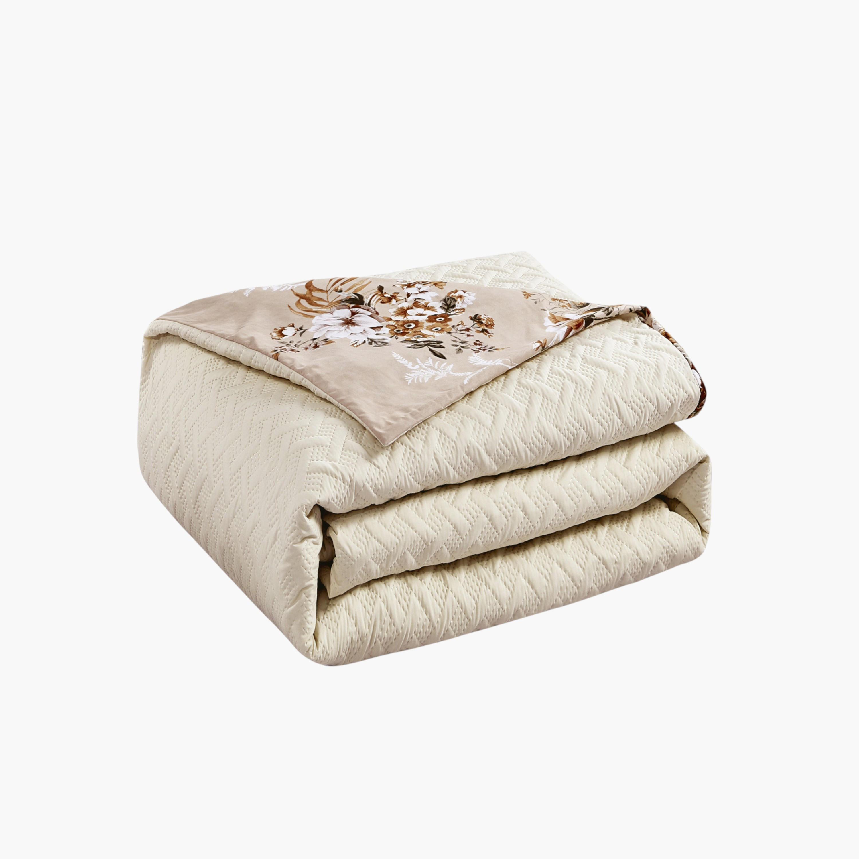 Floral Reversible Comforter Set-household-bedding-comfortersandbedspreads-comforters-image-5