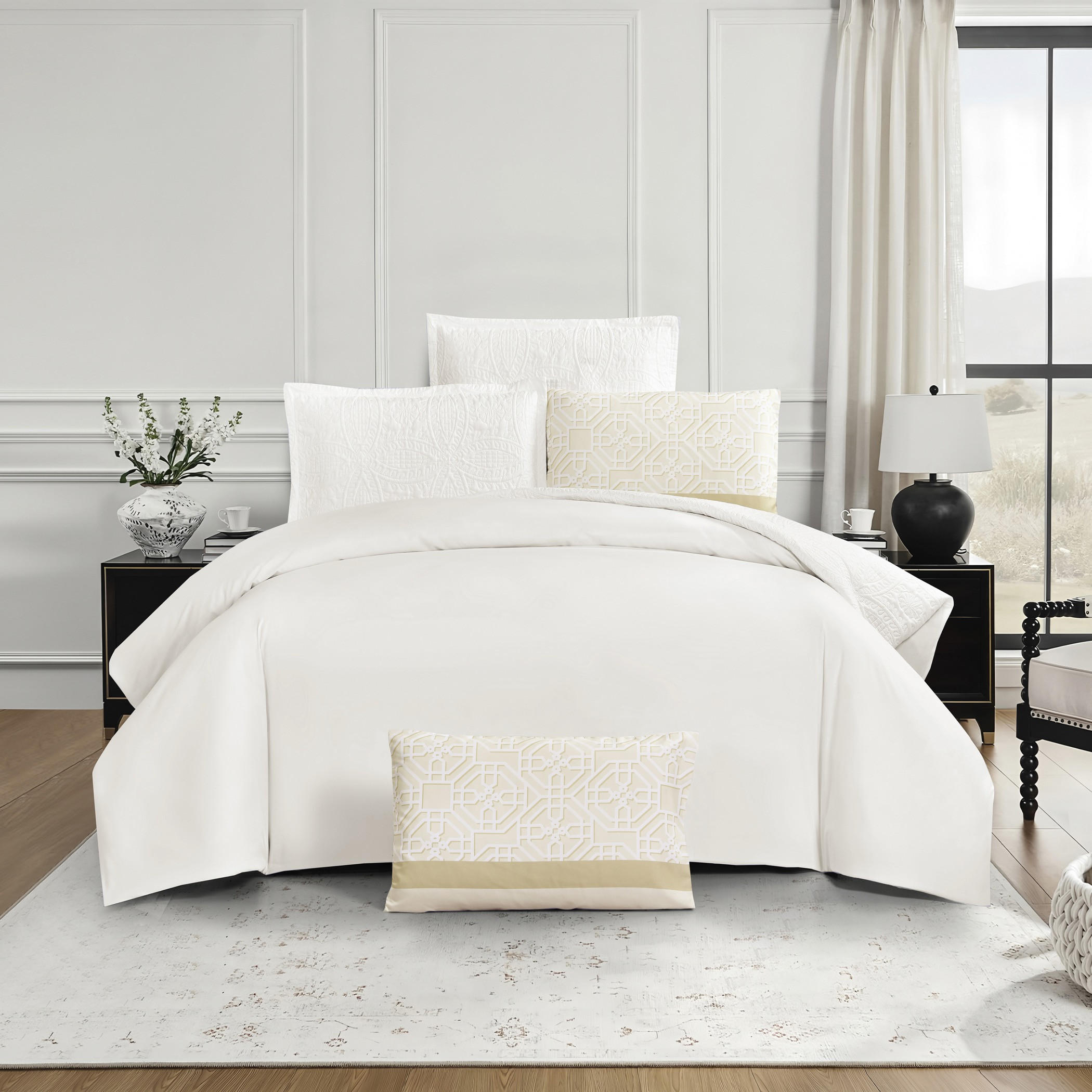 Embossed Comforter Set King-household-bedding-comfortersandbedspreads-comforters-image-2