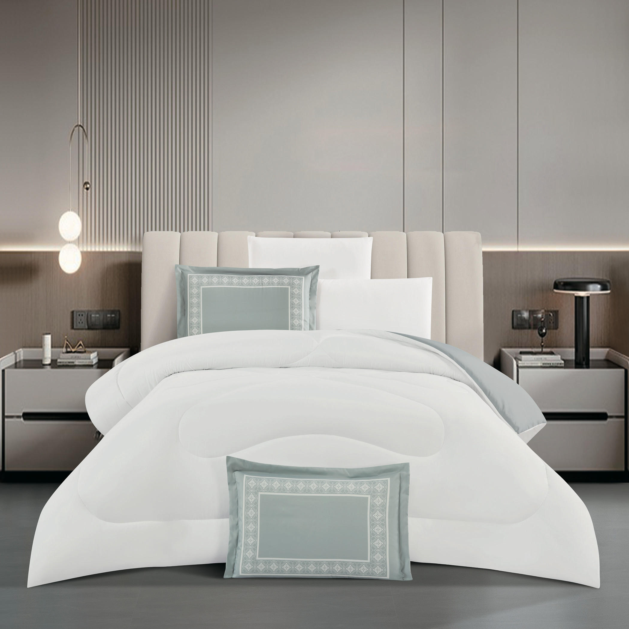 طقم لحاف قابل للعكس توأم أربع قطع-household-bedding-comfortersandbedspreads-comforters-image-2