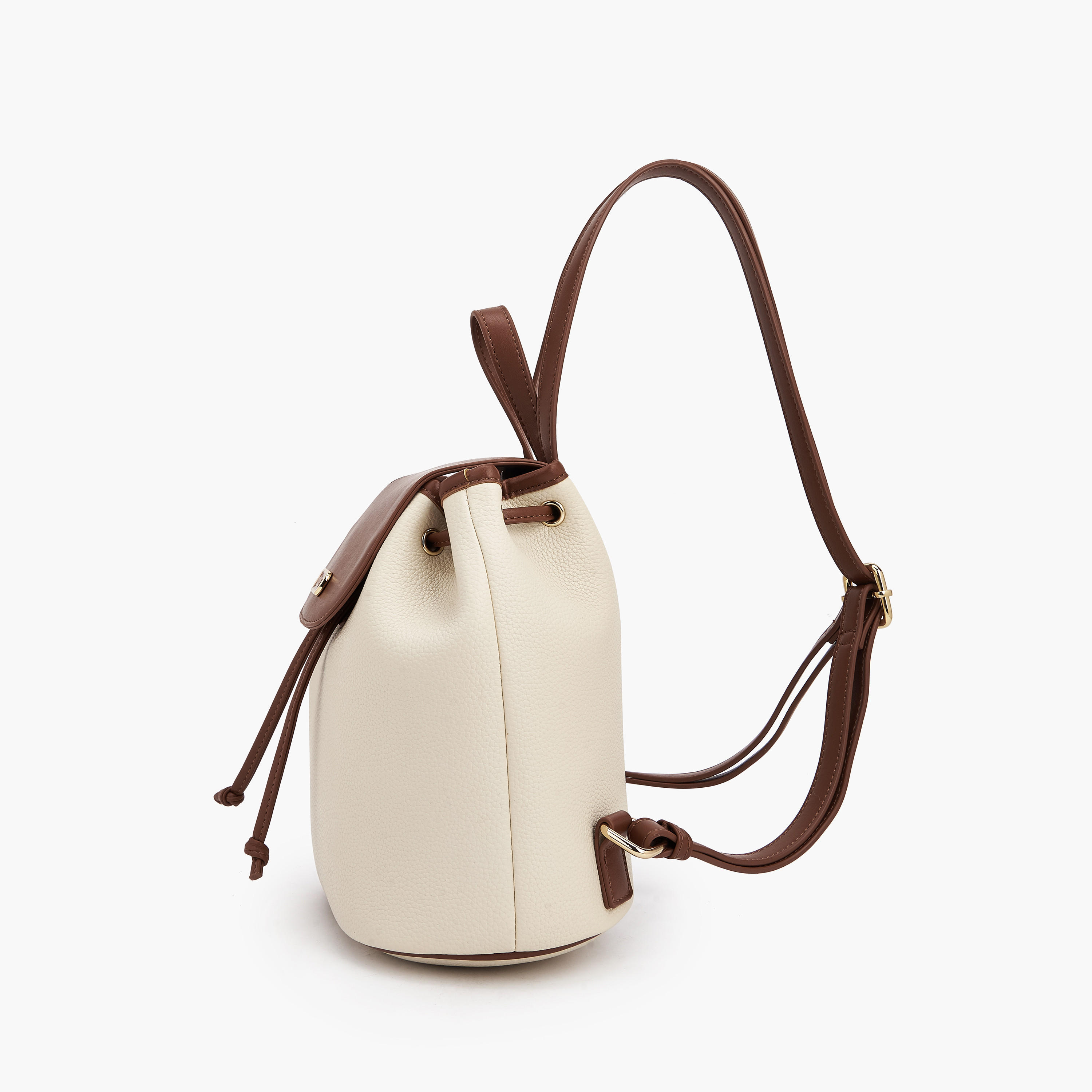 Missy Textured Backpack with Flap Closure-women-bagsandwallets-backpacks-image-5