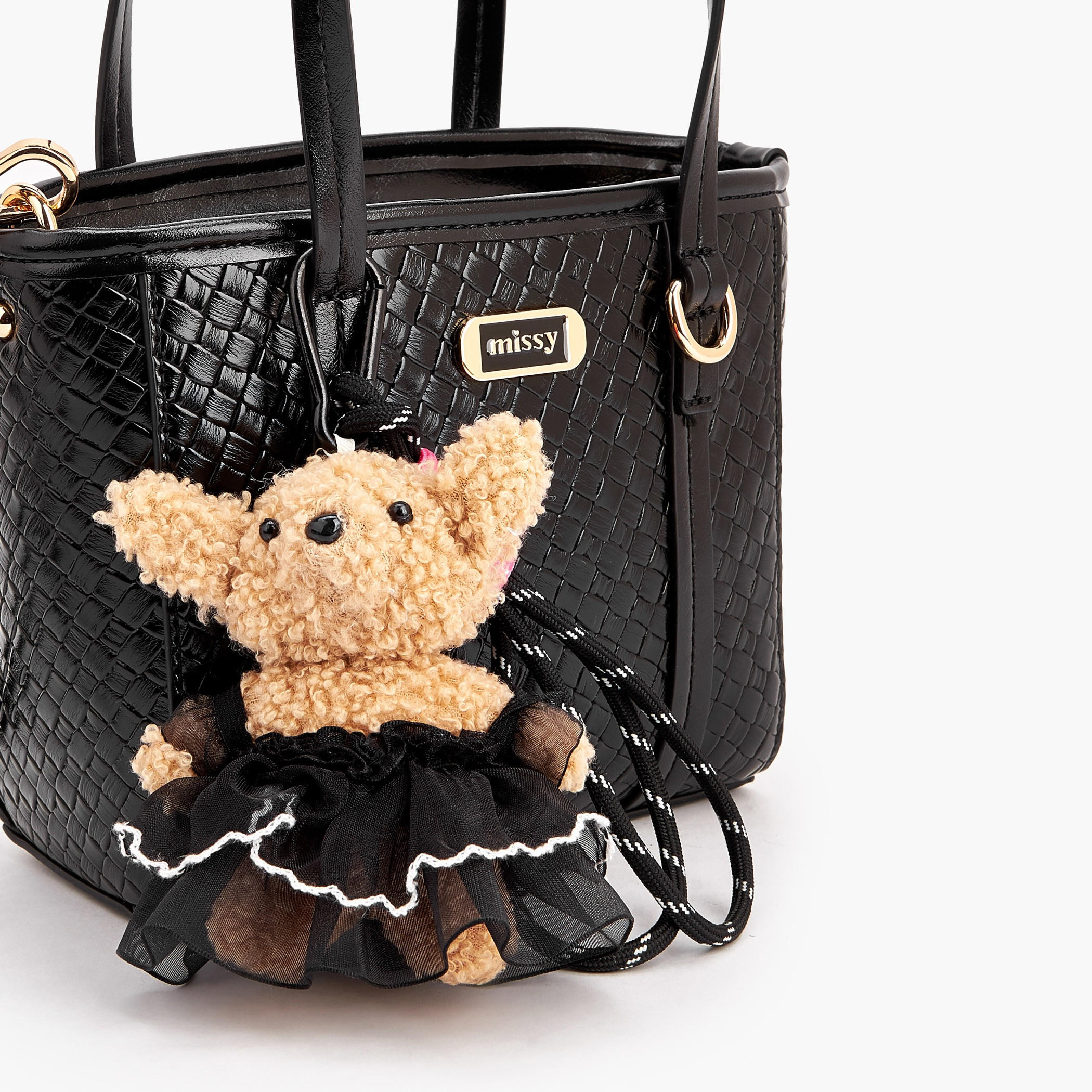 شنطة توتي بارزة الملمس بحزام قابل للفصل من ميسي-women-bagsandwallets-handbags-image-5