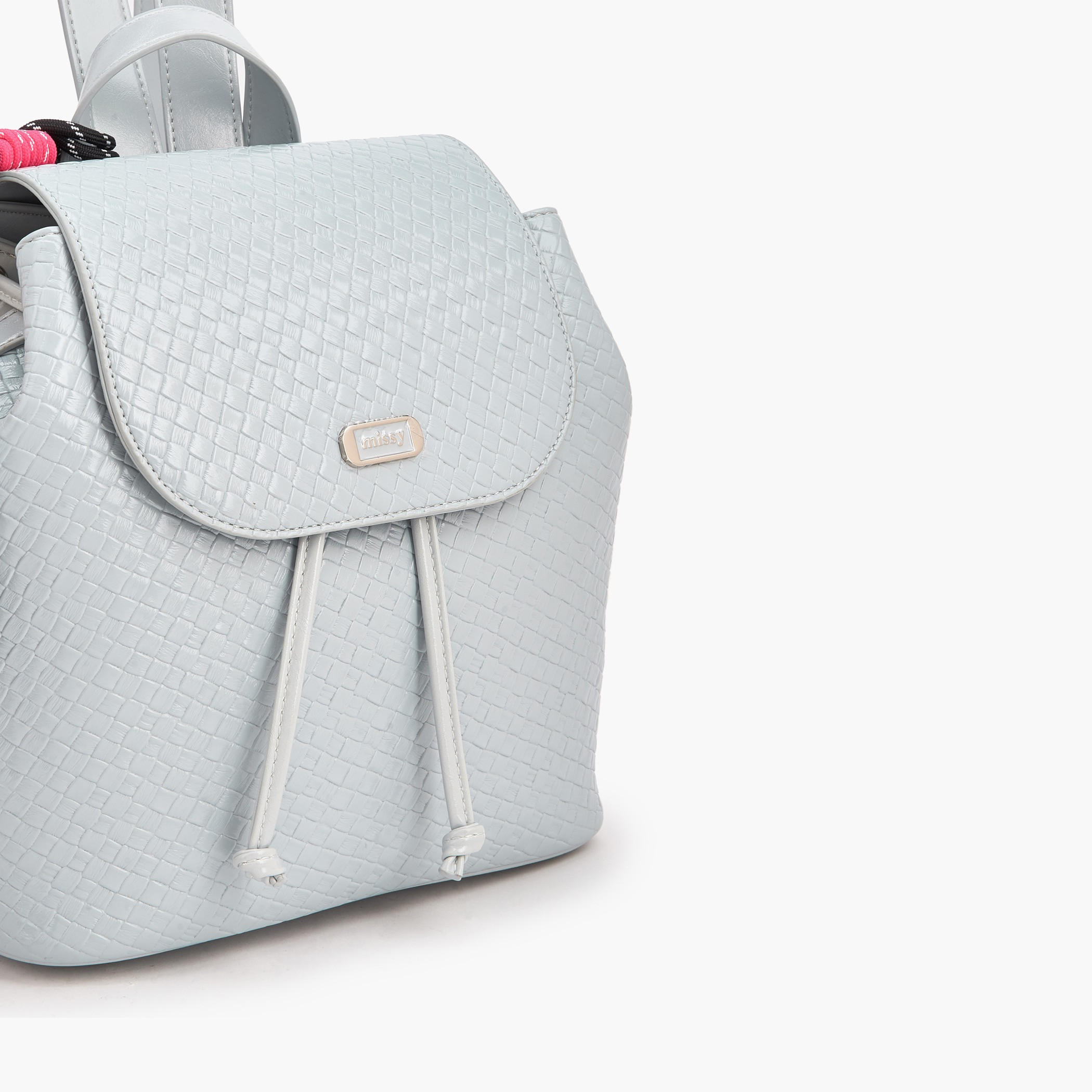 Missy Embossed Backpack with Adjustable Straps-women-bagsandwallets-backpacks-image-3
