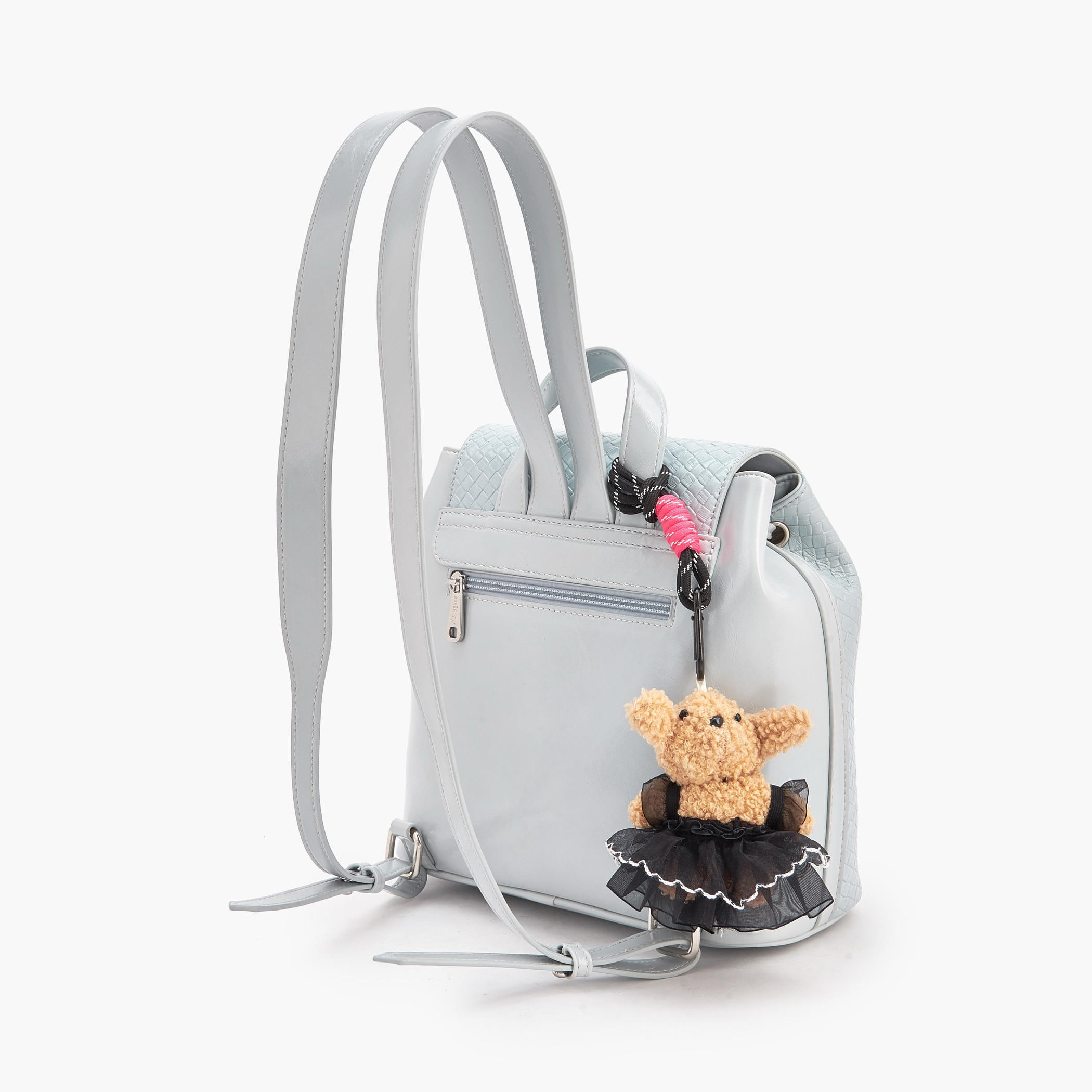 Missy Embossed Backpack with Adjustable Straps-women-bagsandwallets-backpacks-image-5