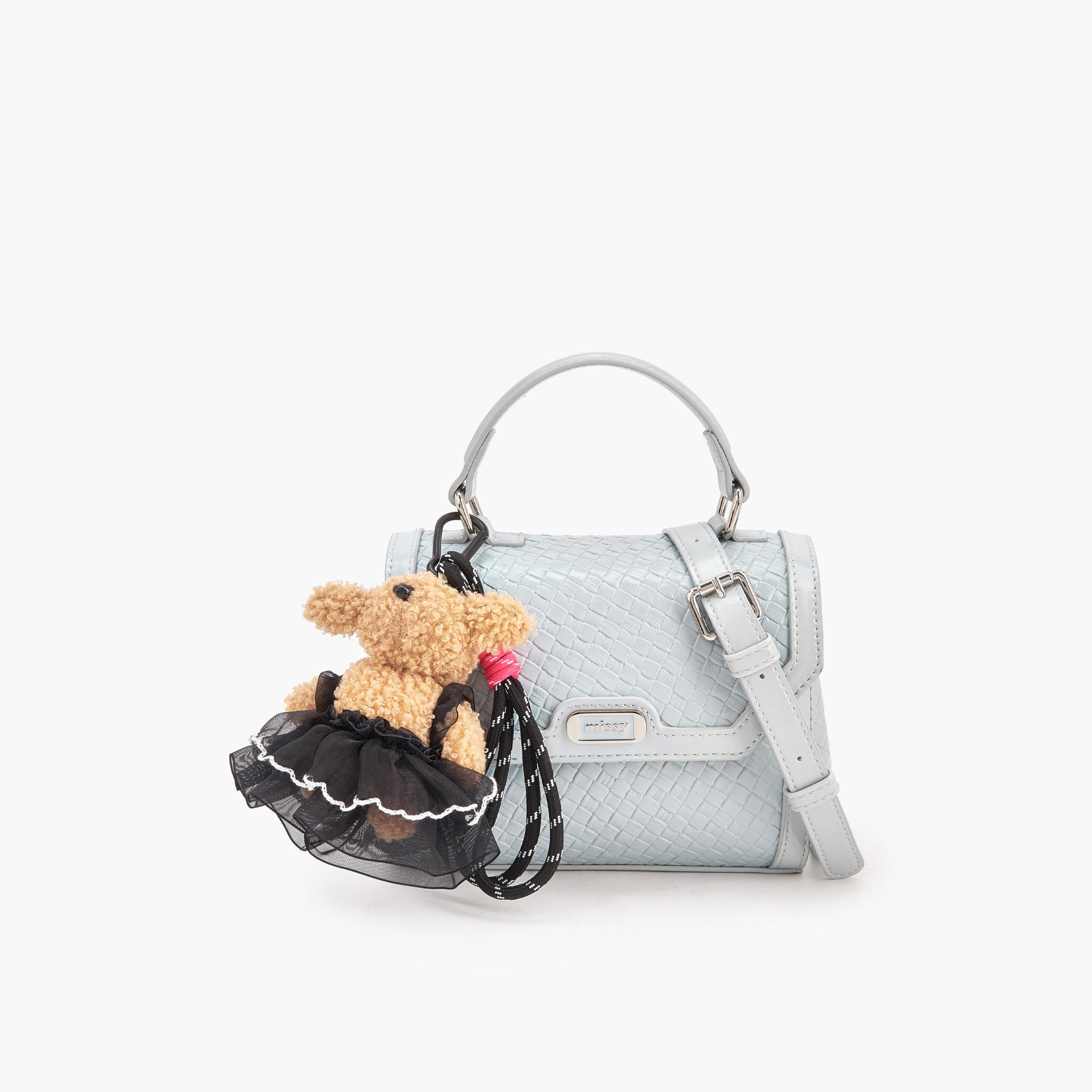 Missy Waffle Embossed Crossbody Bag with Detachable Strap-women-bagsandwallets-handbags-image-1