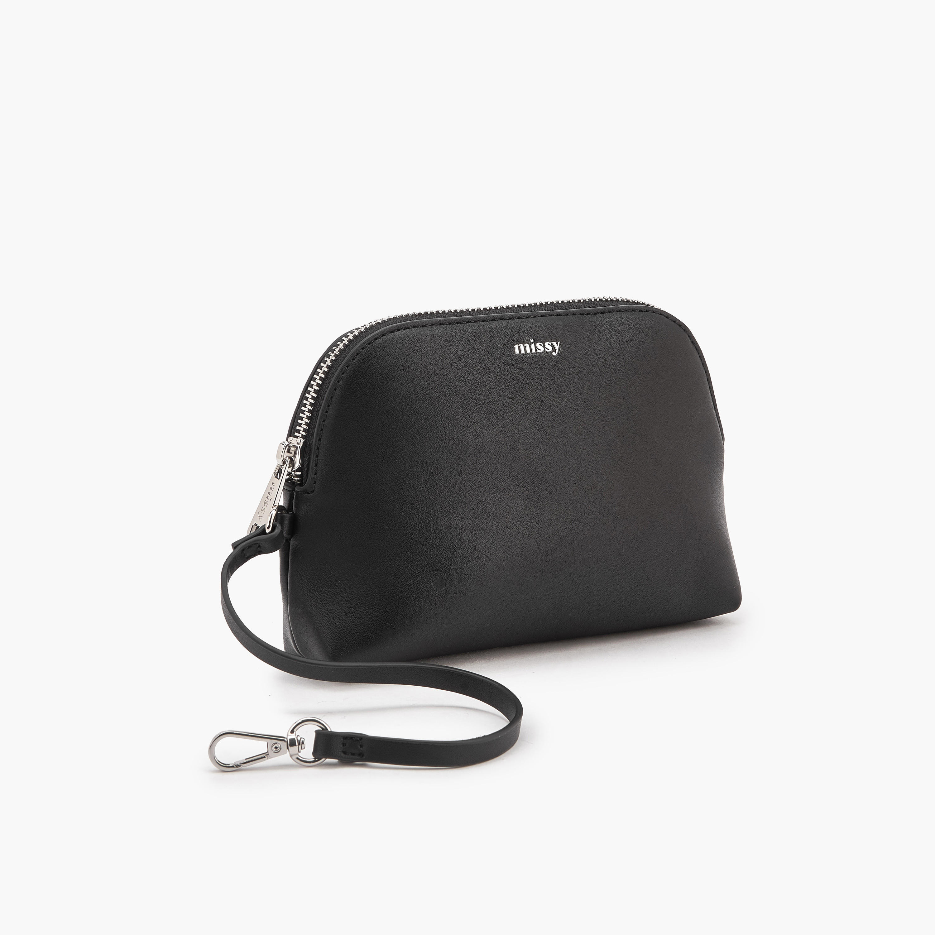 Missy Textured Tote Bag with Pouch-women-bagsandwallets-handbags-image-10