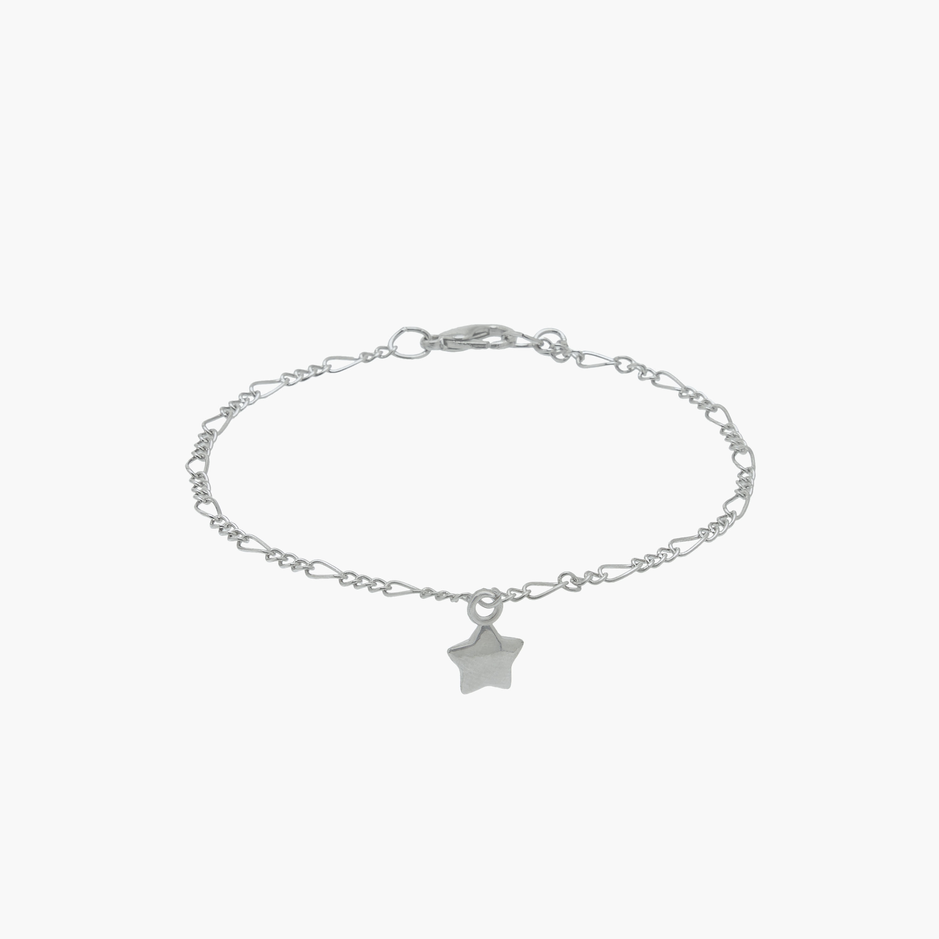 Pack of 3 Silver Tone Charm Detail Anklet-women-watchesandjewellery-jewellery-anklets-image-4