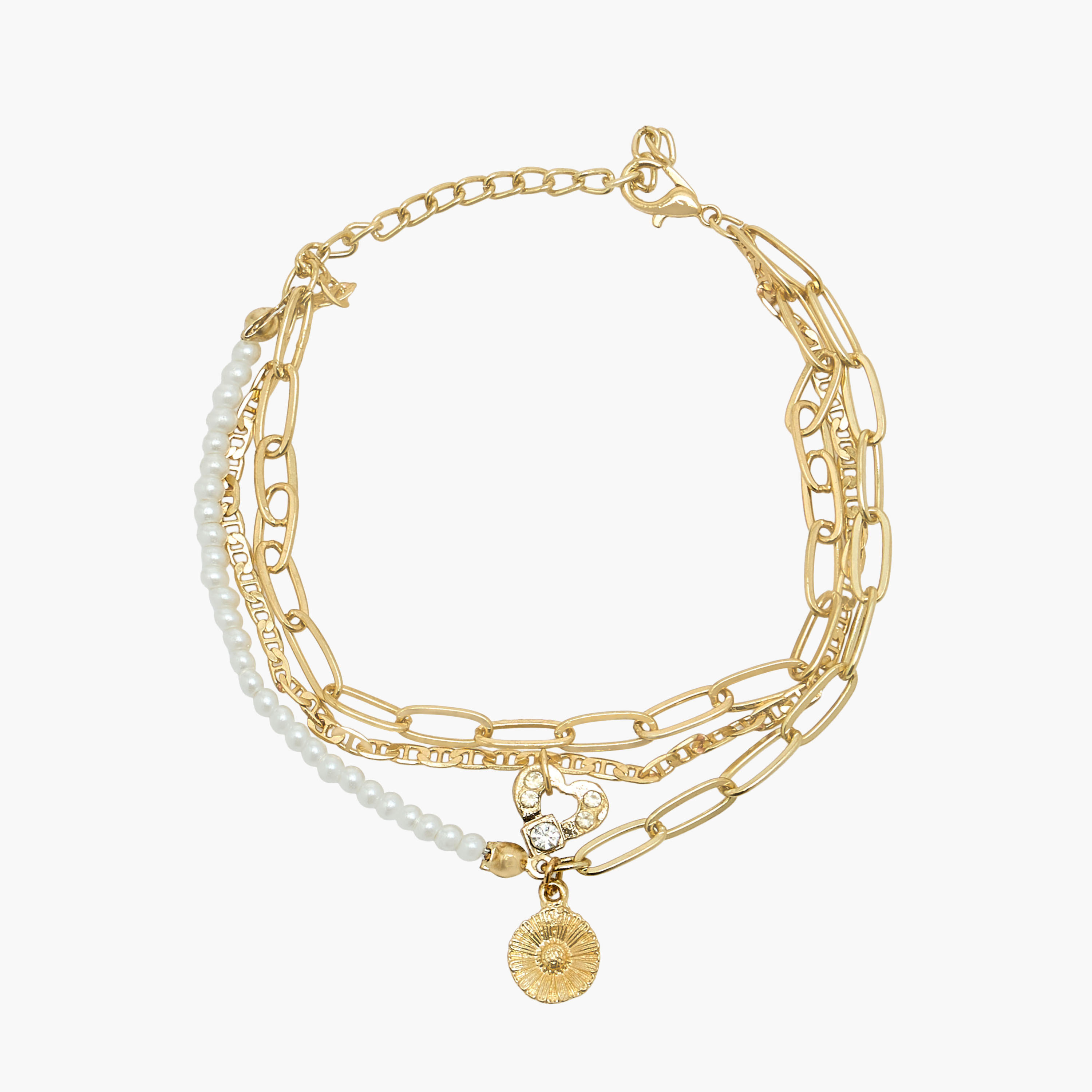 Layered Embellished Anklet-women-watchesandjewellery-jewellery-anklets-image-3
