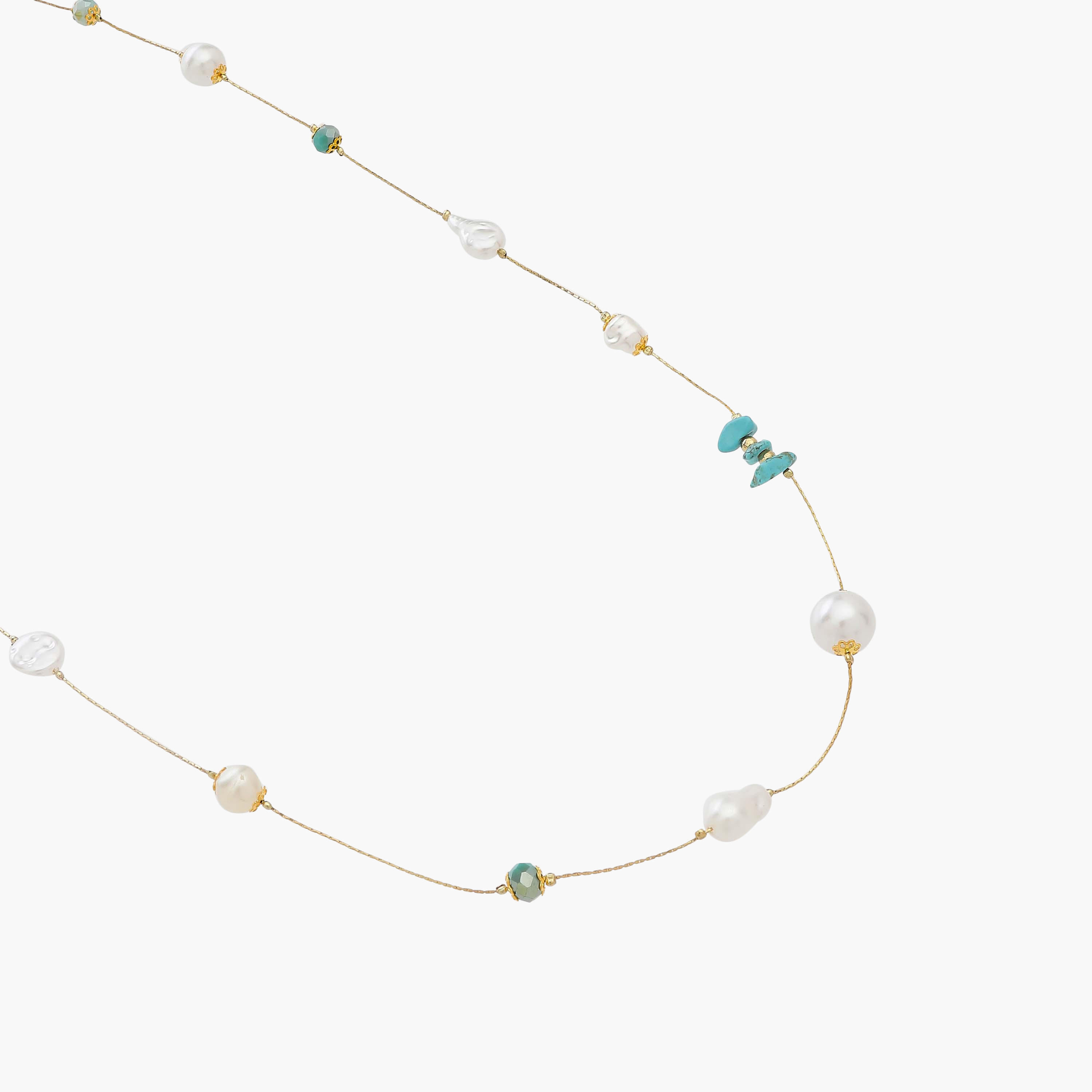 Metal Necklace with Bead Embellishment-women-watchesandjewellery-jewellery-necklacesandpendants-image-3