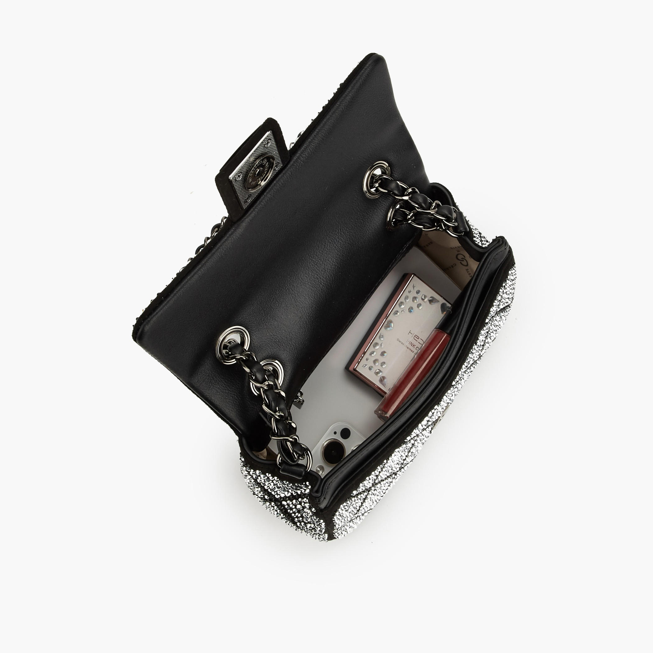 Celeste Embellished Crossbody Bag with Chain Strap-women-bagsandwallets-handbags-image-8