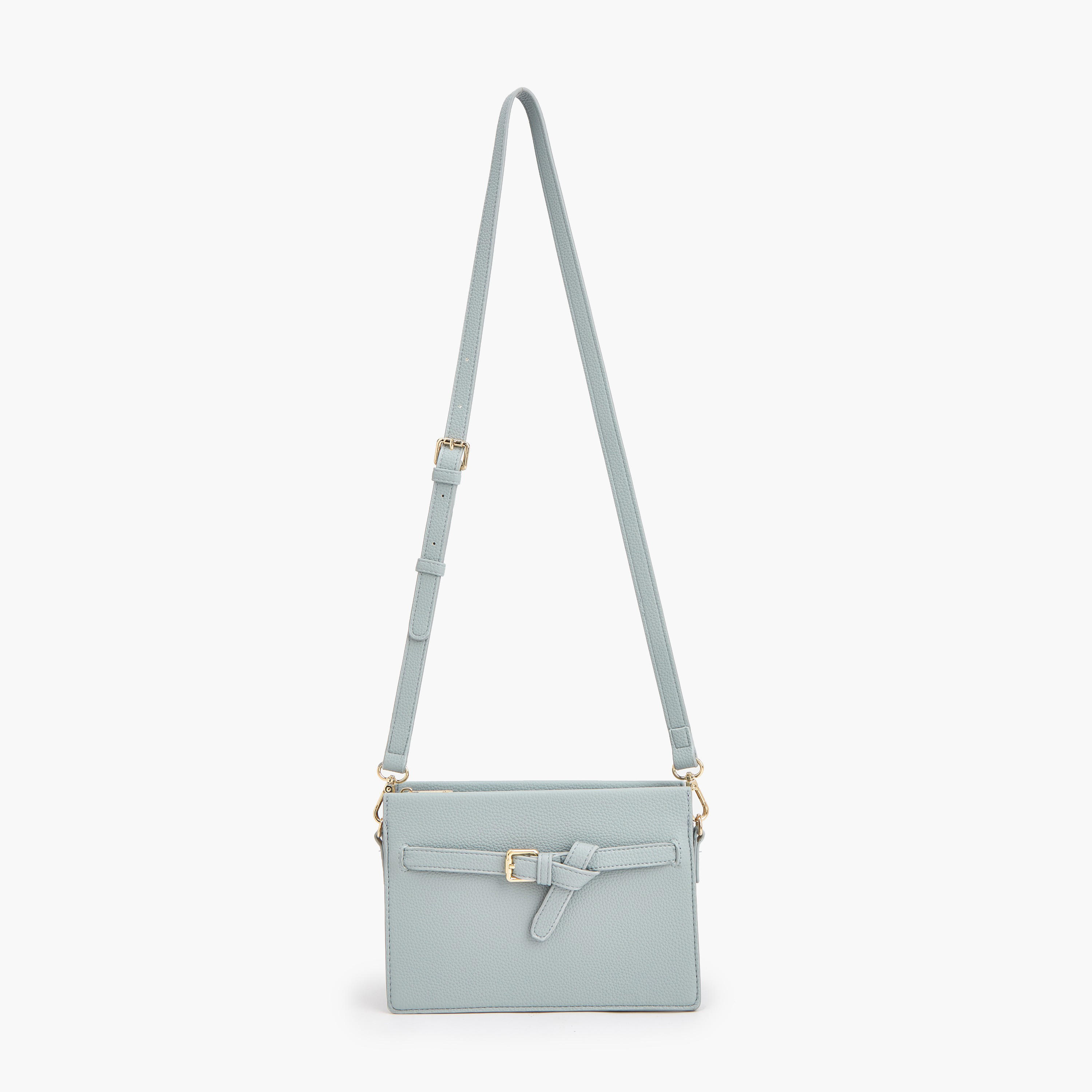Le Confort Textured Crossbody Bag with Adjustable Strap-women-bagsandwallets-handbags-image-3