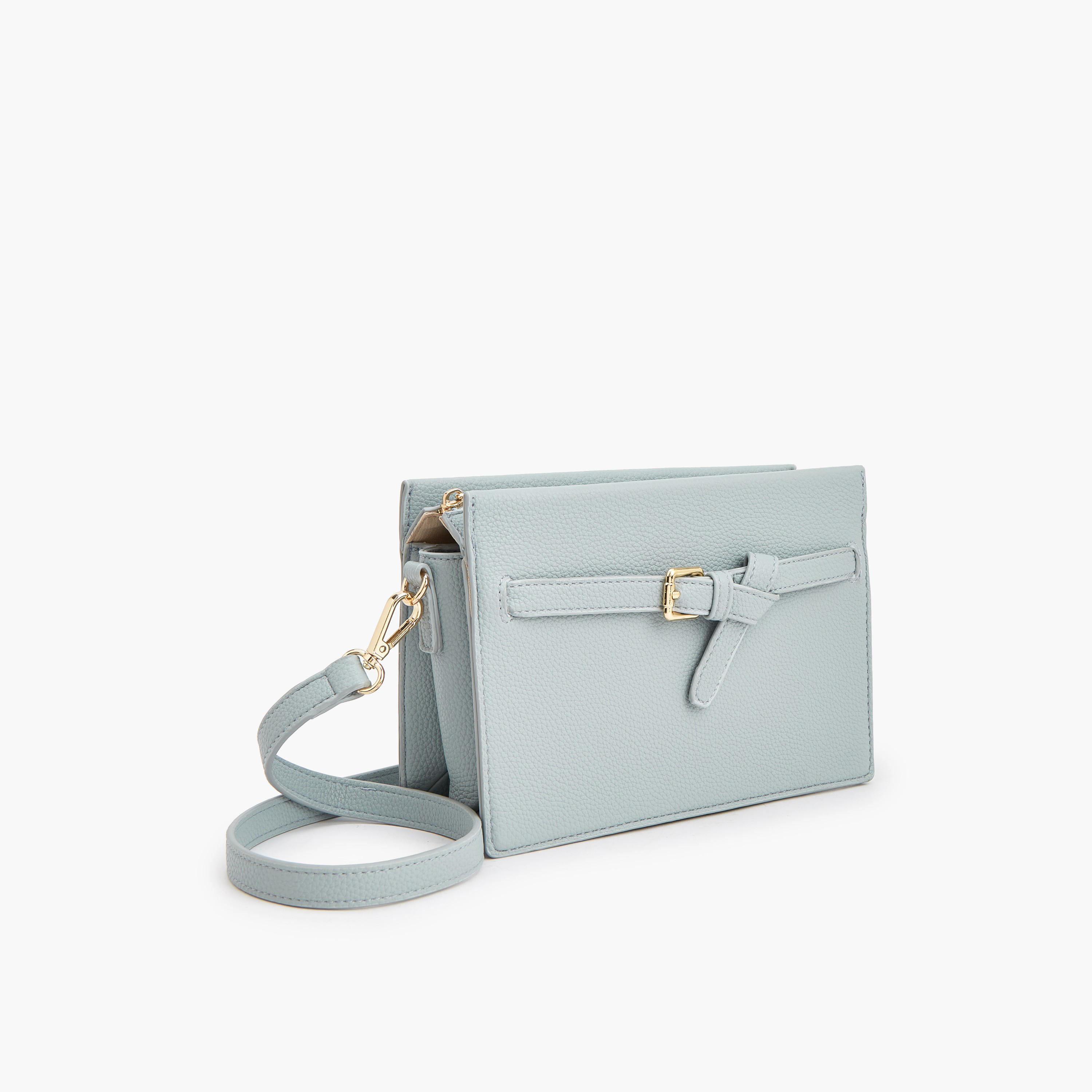 Le Confort Textured Crossbody Bag with Adjustable Strap-women-bagsandwallets-handbags-image-4