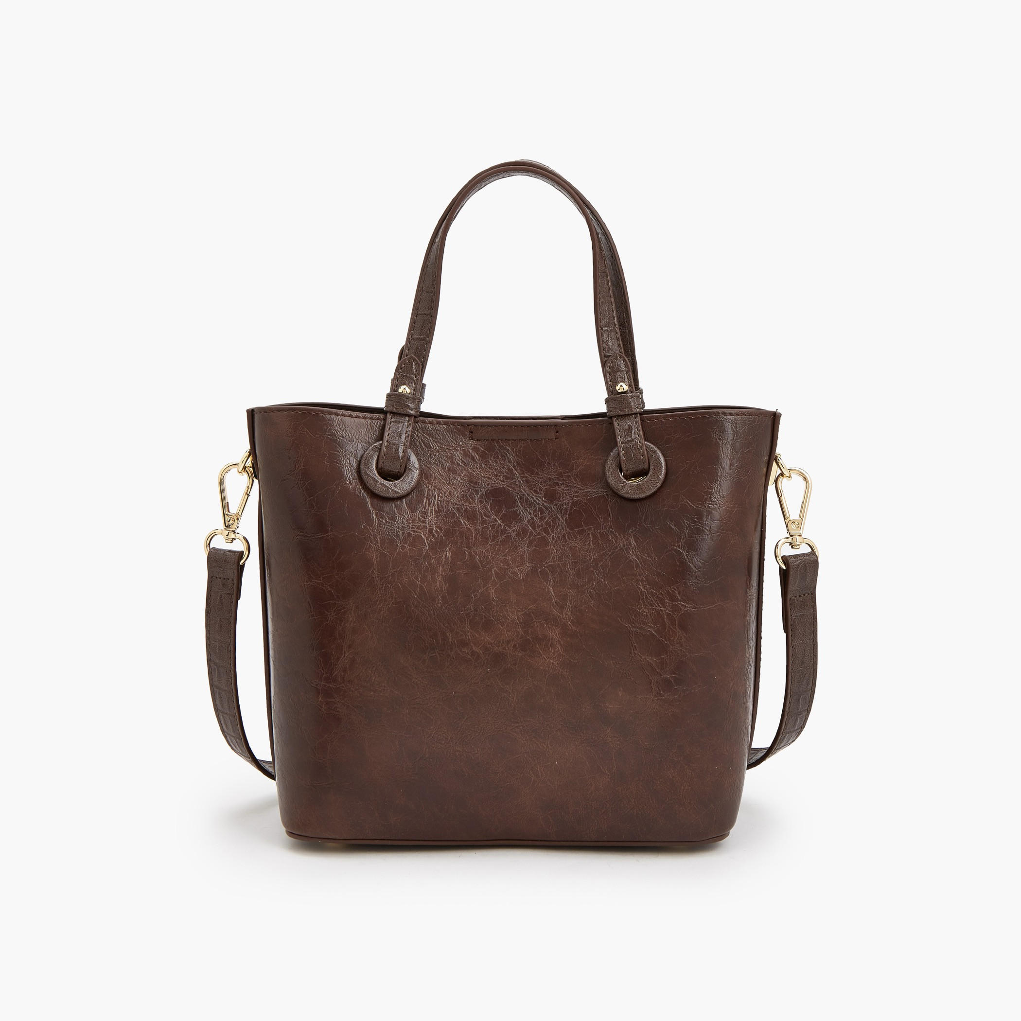 شنطة توتي بارزة الملمس مع حزام قابل للتعديل من لو كونفورت-women-bagsandwallets-handbags-image-6