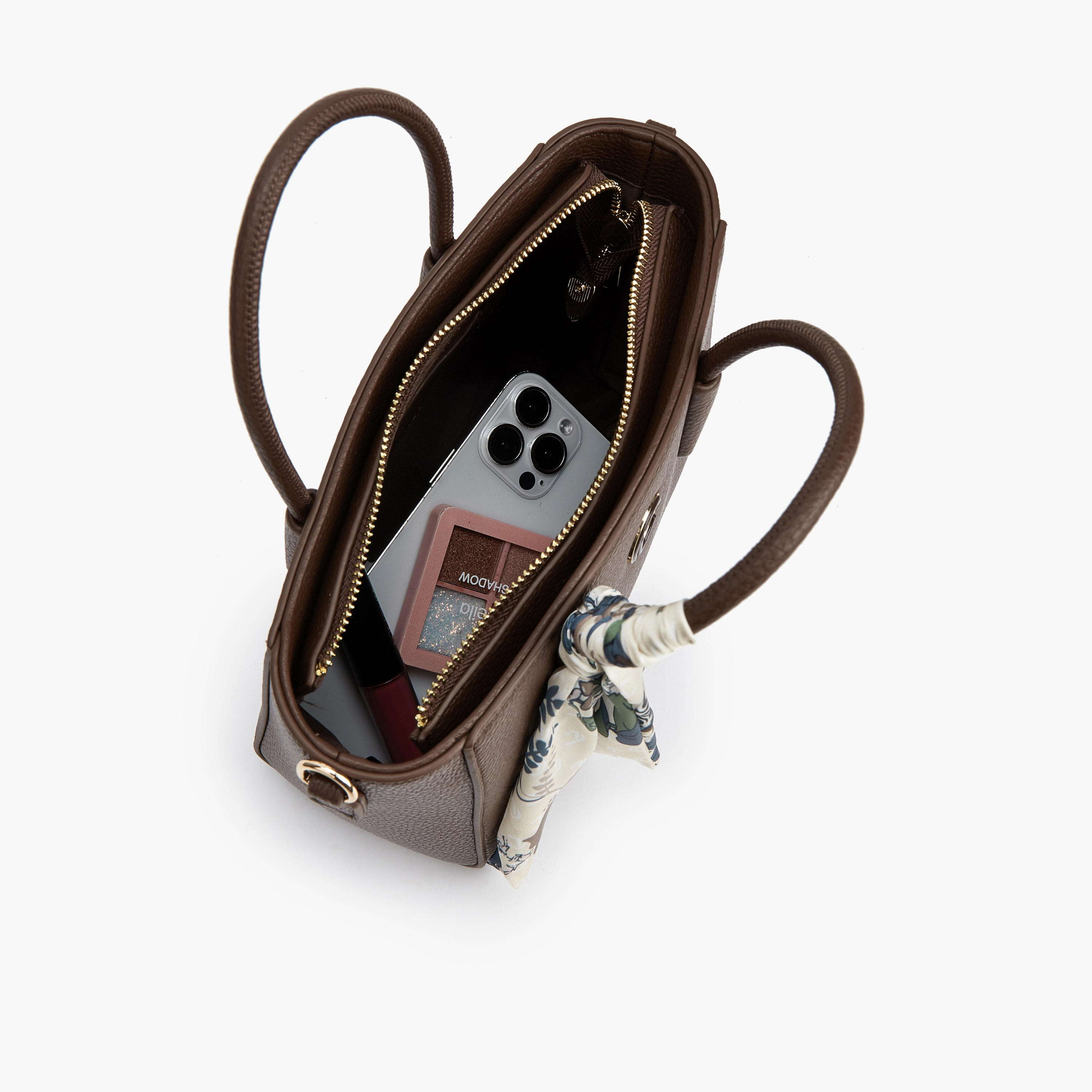 Le Confort Scarf Accent Tote Bag with Detachable Strap-women-bagsandwallets-handbags-image-9