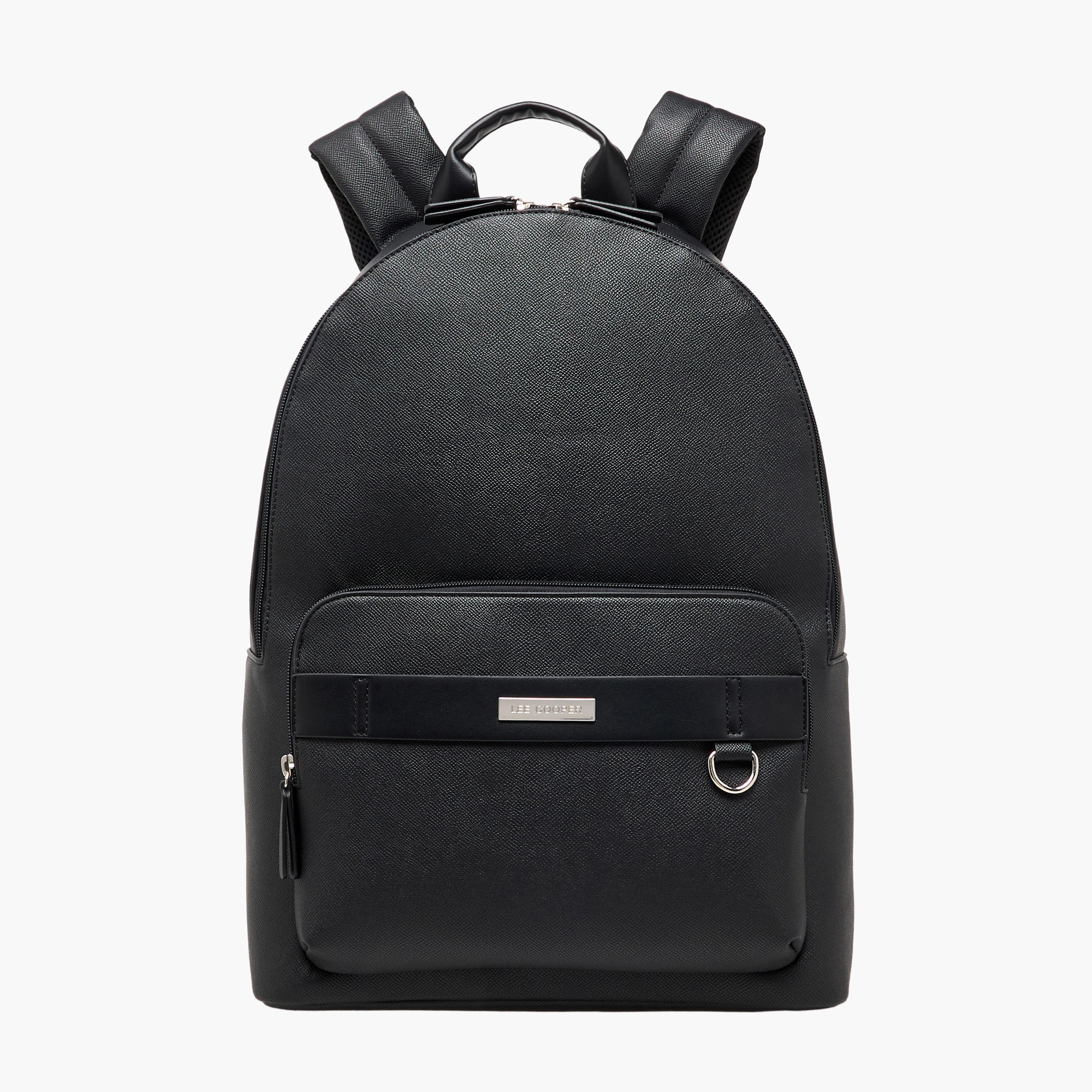 Lee Cooper Logo Detail Backpack for Boys 13 Years+ with Laptop Compartment-school-bagsandbackpacks-backpacks-image-1