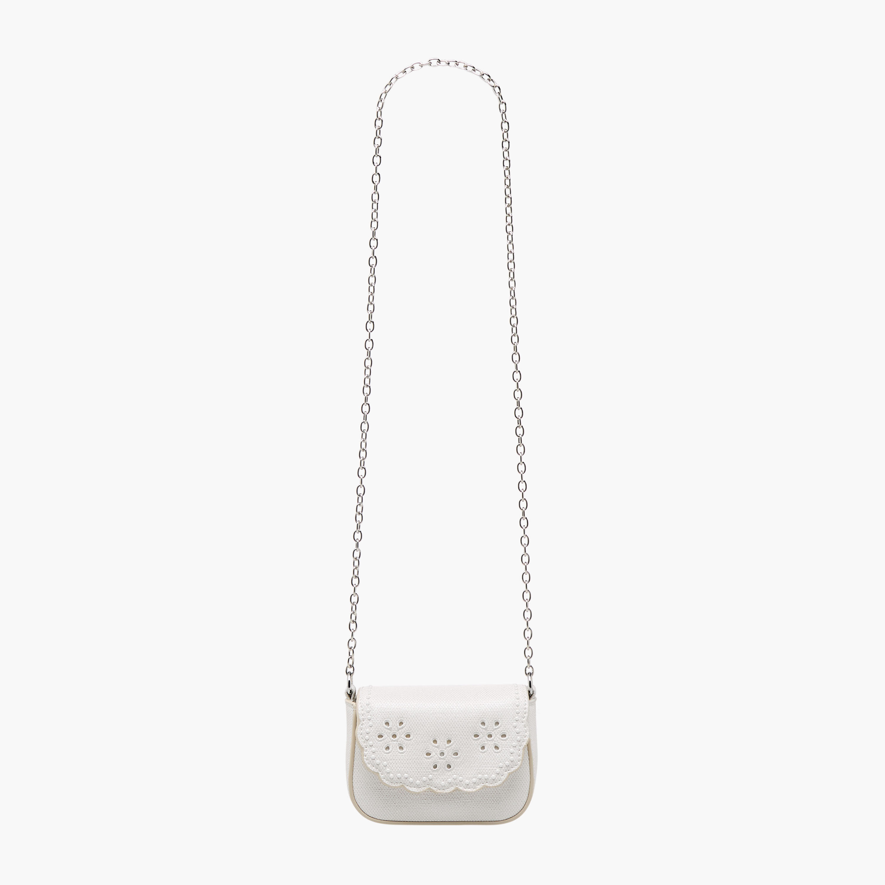 Little Missy Embroidered Crossbody Bag with Chain Strap-girls-accessories-bags-image-3