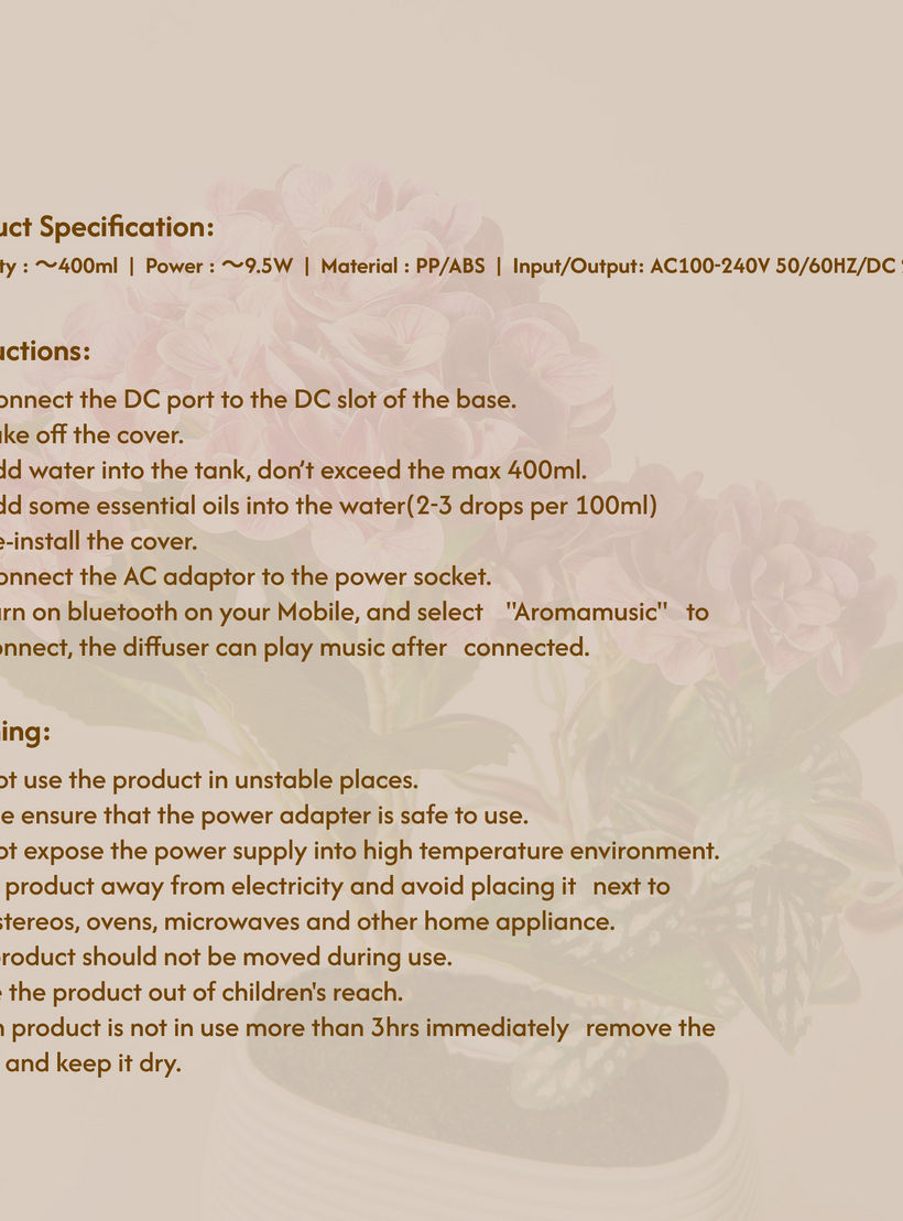 Hydressa Botanical Aroma Diffuser-household-homefragrance-airrevitalisersandhumidifiers-image-8