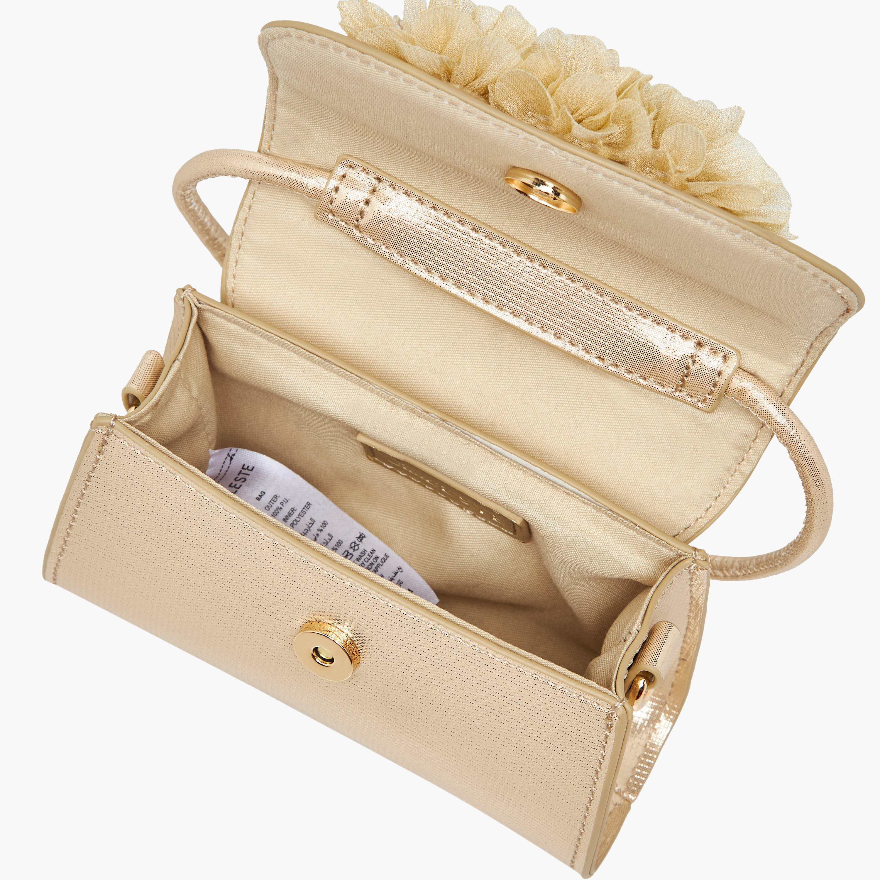 Celeste Floral Applique Crossbody Bag with Chain Strap-girls-accessories-bags-image-7